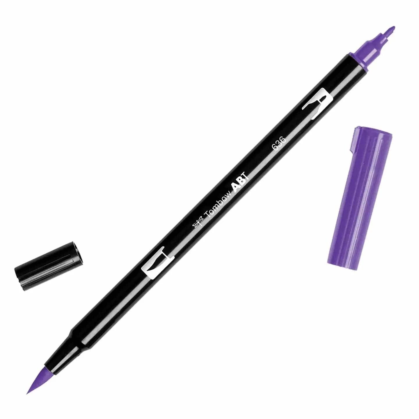 Favorite Story Marker Tombow 636 Imperial Purple Dual Tip Brush Pen Art Markers