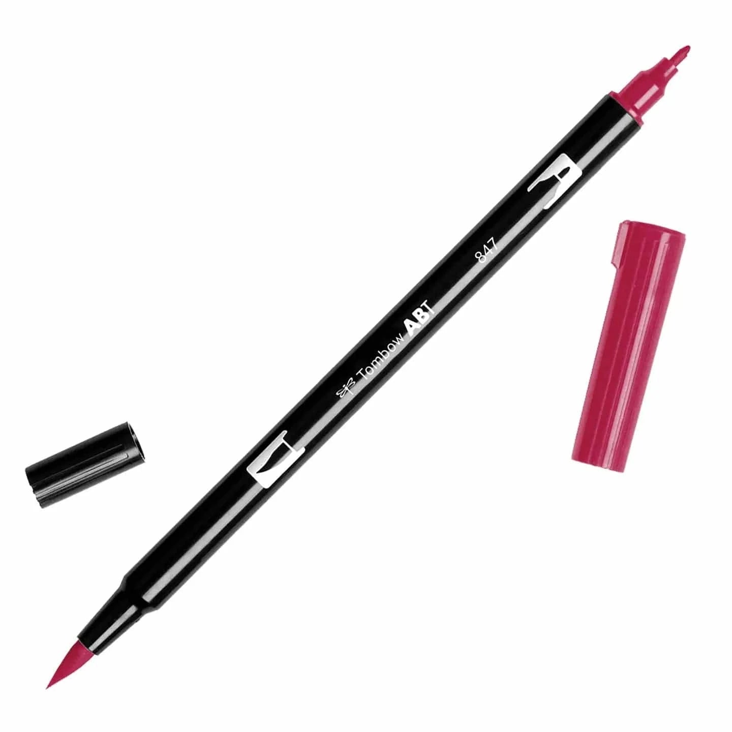Favorite Story Marker Tombow 847 Crimson Dual Tip Brush Pen Art Markers