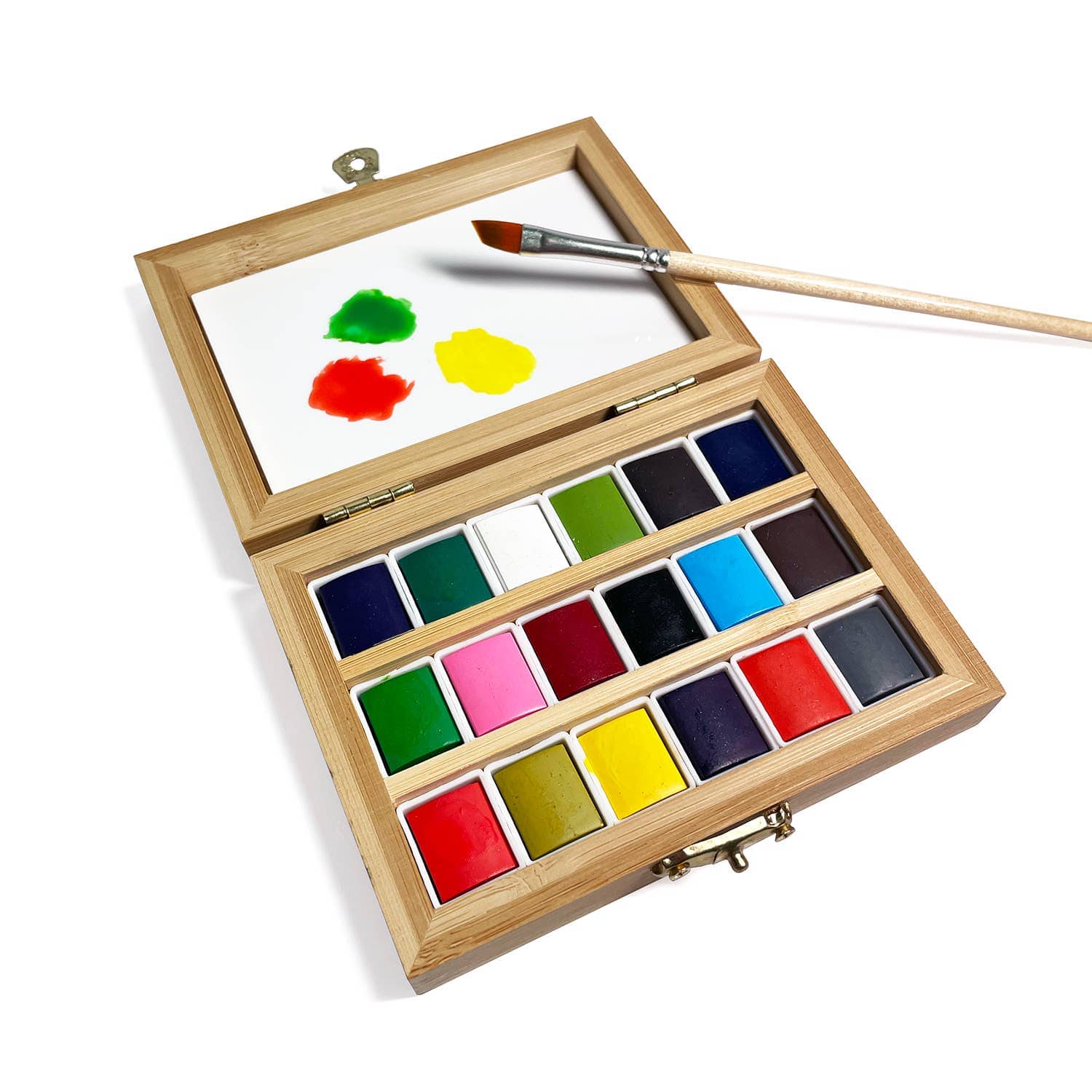 Favorite Story eco-kids / elseware unplug Elseware watercolors - bamboo box - case