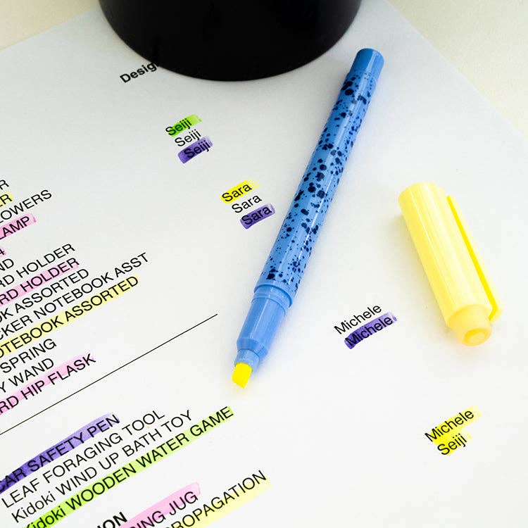 Favorite Story Kikkerland Design Inc ERASABLE HIGHLIGHTERS