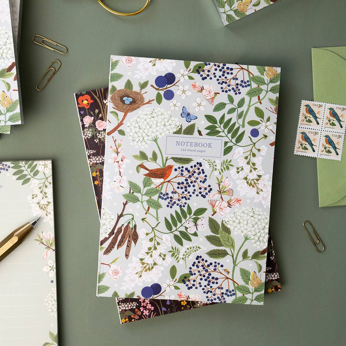 Favorite Story Botanica Paper Co. FLOWERING TREES | Deluxe Notebook