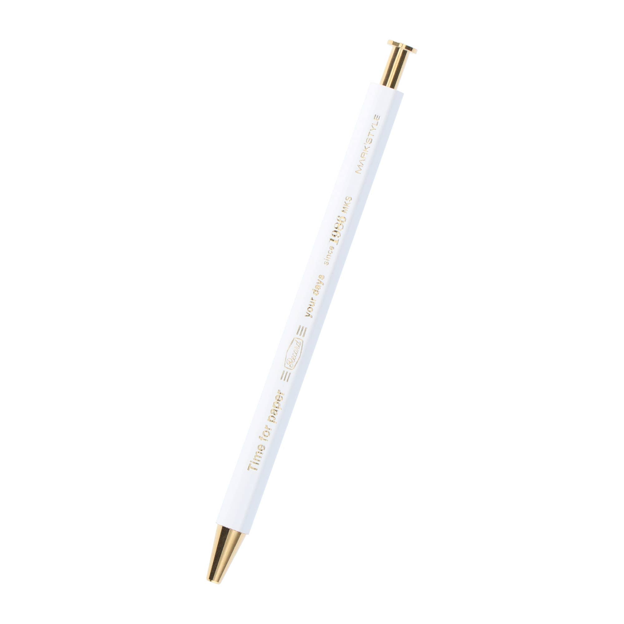 Favorite Story MARK'S White Gel Ball Pen/MARK'STYLE/TFP / Mark'style_Time for paper