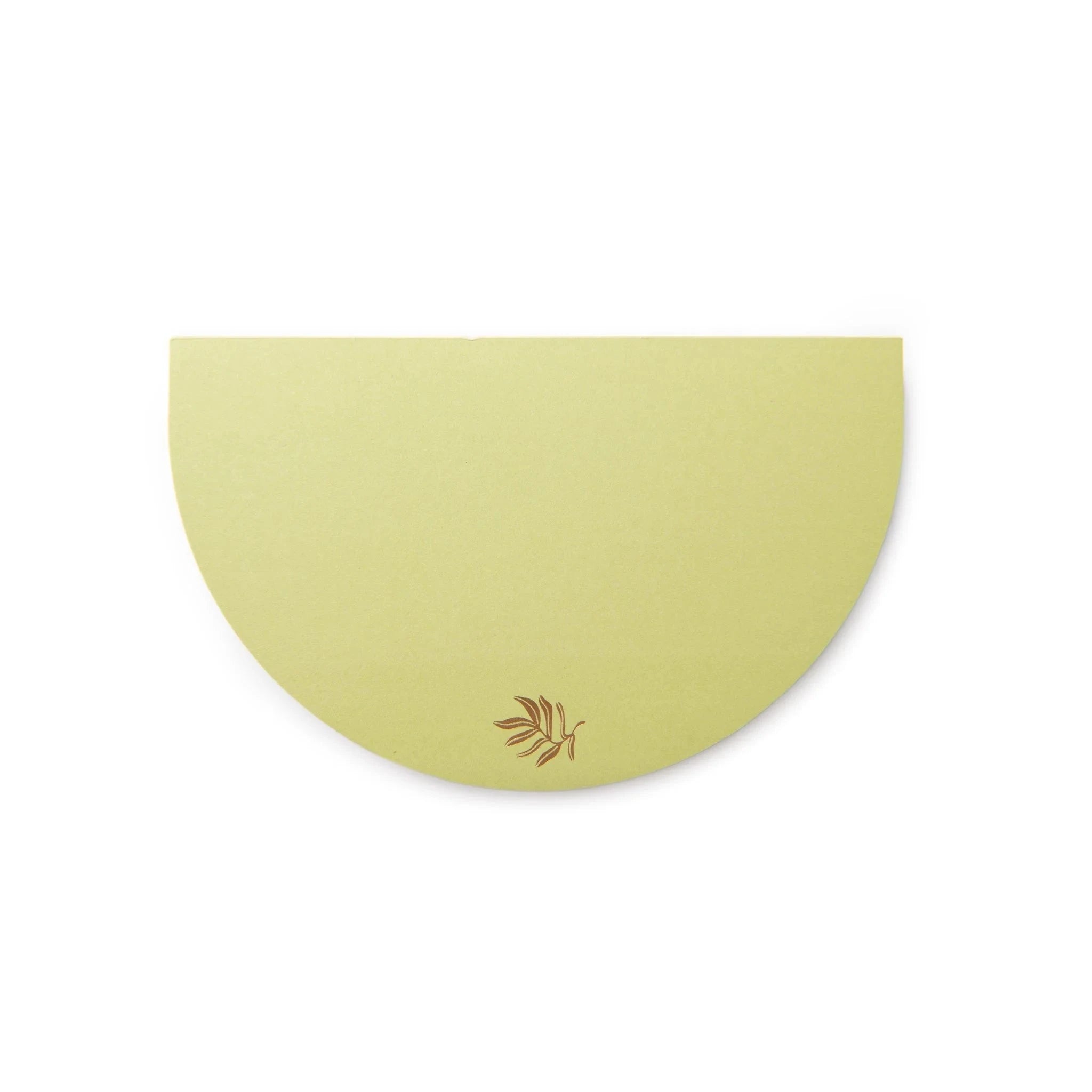 Favorite Story Notepad Designworks Ink. Half Moon Notepad, Palm Leaf