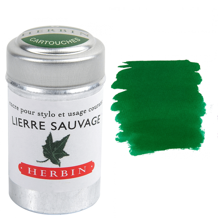 Favorite Story Exaclair Herbin Fountain Pen Ink Cartridges - Tin of 6