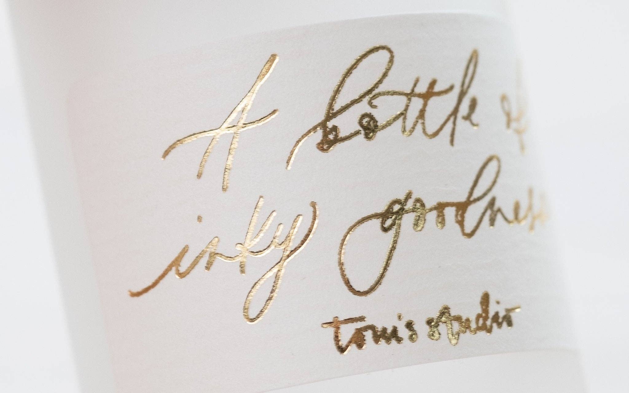 Favorite Story Tom's Studio Jet Black - Calligraphy Ink