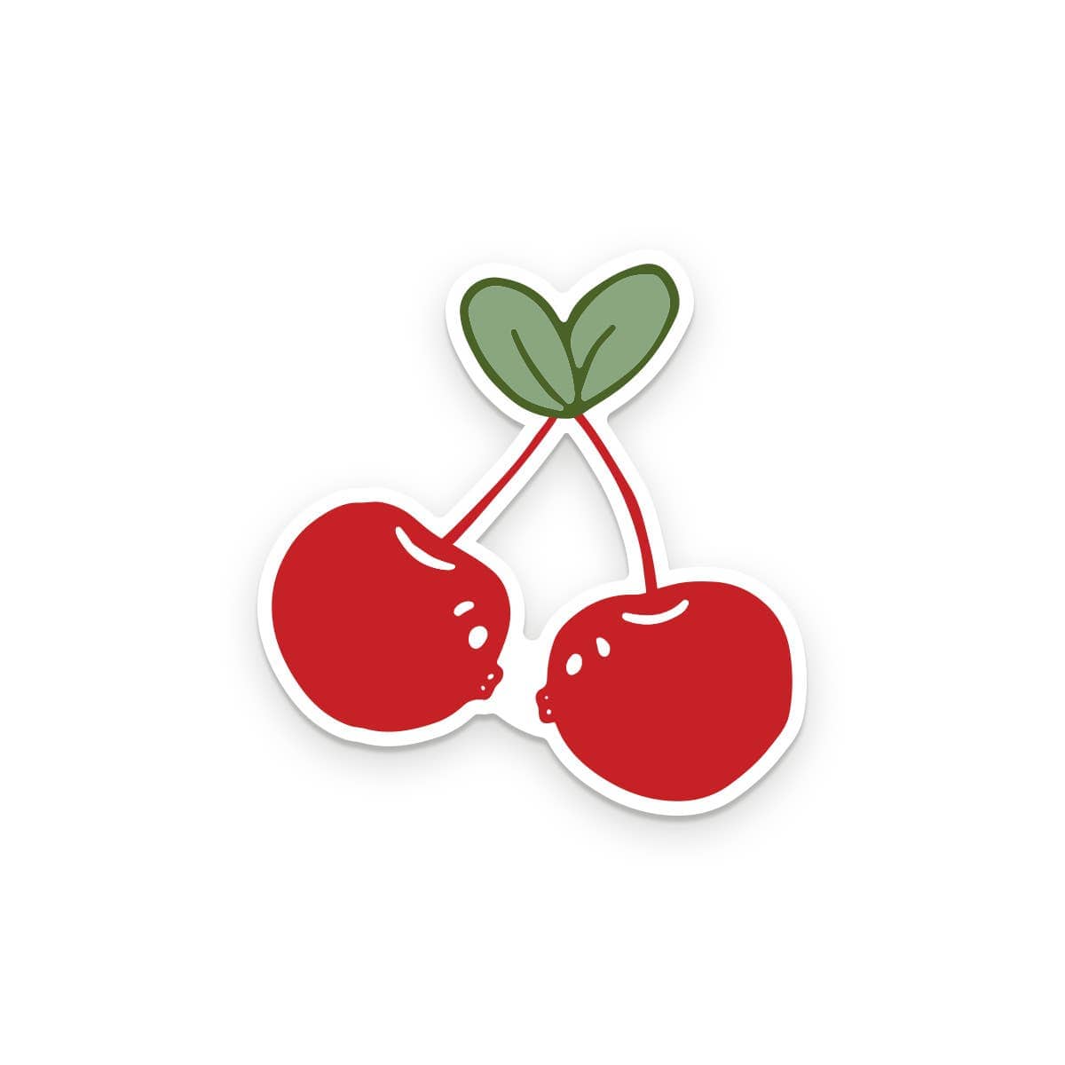 Favorite Story Ruff House Print Shop Kissing Cherries Vinyl Sticker
