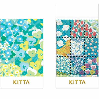Favorite Story Washi Tape HITOTOKI by KING JIM KITTA Portable Washi Decorative Tape -Stamp style-