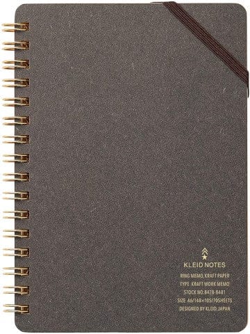 Favorite Story Notebook Kleid Charcoal Kleid A6 Kraft Work Memo