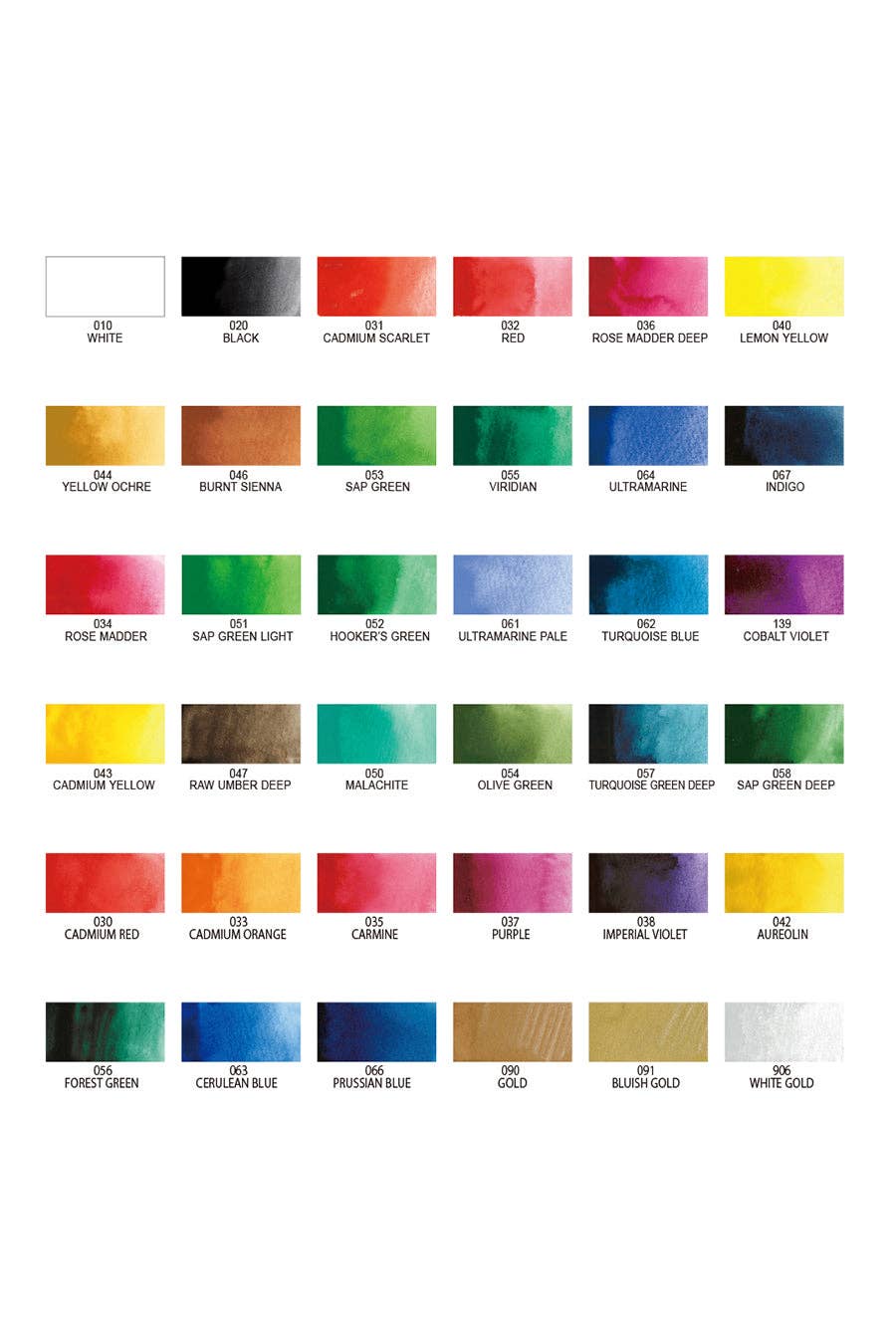 Favorite Story Chartpak, Inc. 18 Color Set Kuretake® Gansai Tambi Watercolor Pans