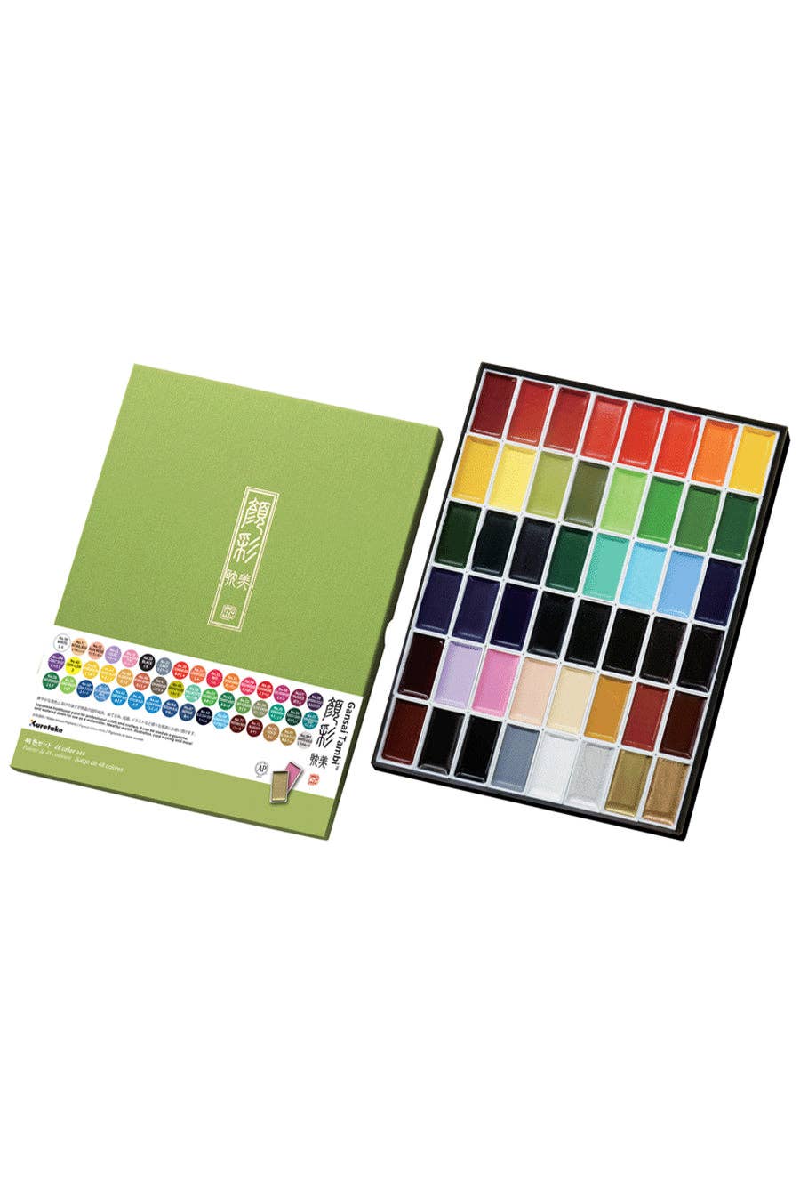 Favorite Story Chartpak, Inc. 18 Color Set Kuretake® Gansai Tambi Watercolor Pans