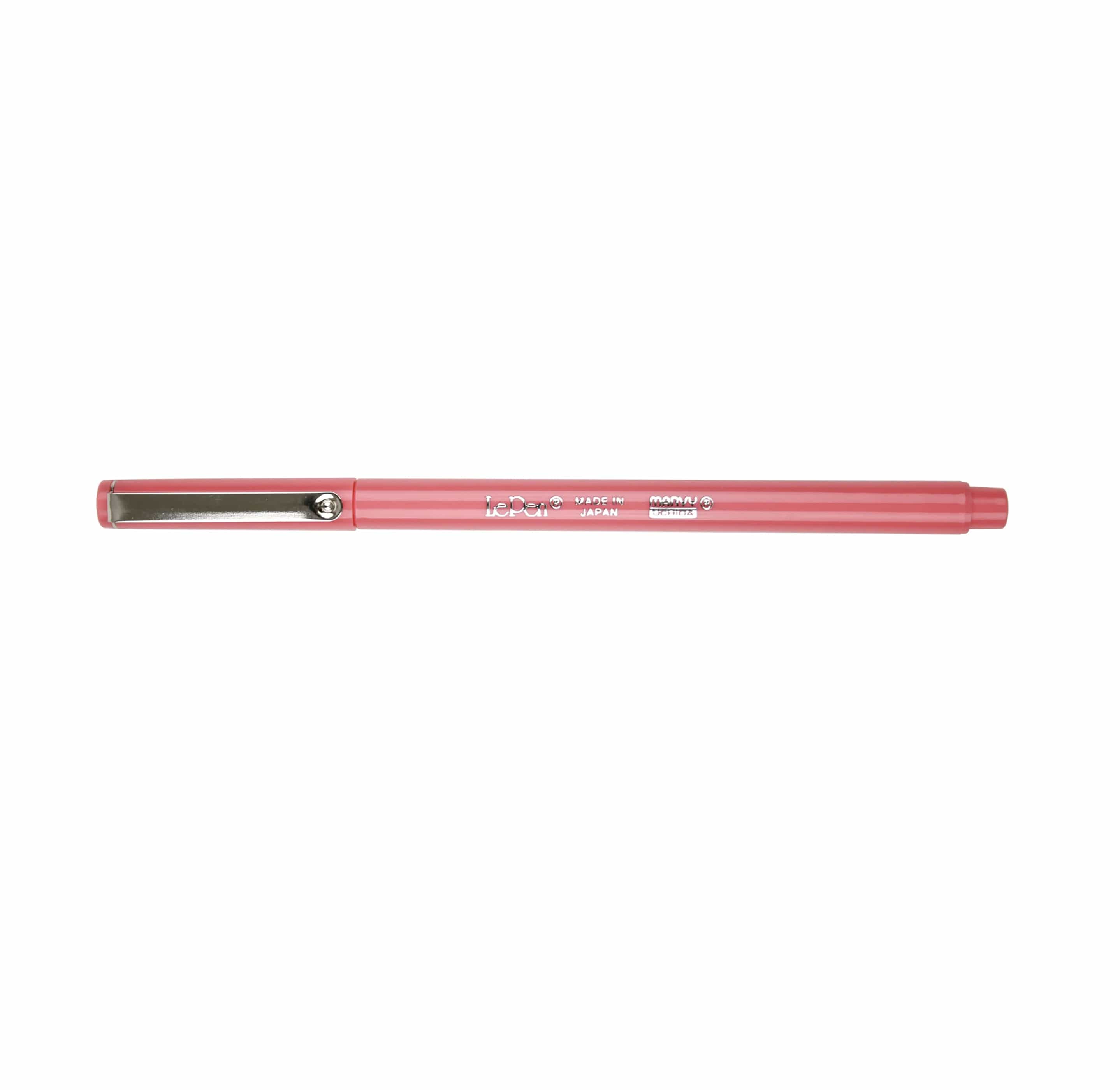 Favorite Story Pen LePen Coral Pink LePen Fine Tip Marker Pen