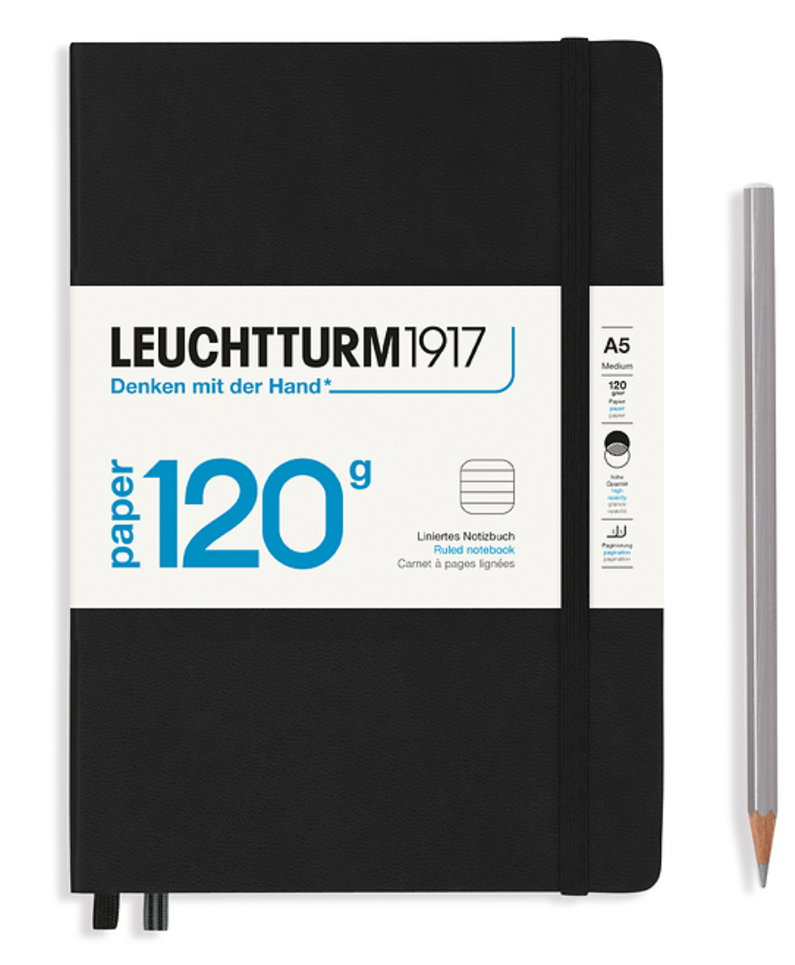 Favorite Story LEUCHTTURM1917 Ruled / Black / Hardcover Leuchtturm 120G Edition