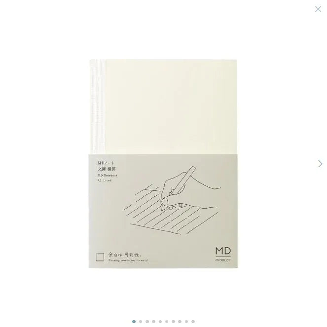 Favorite Story Notebook Midori Midori MD Notebook A6 Lined