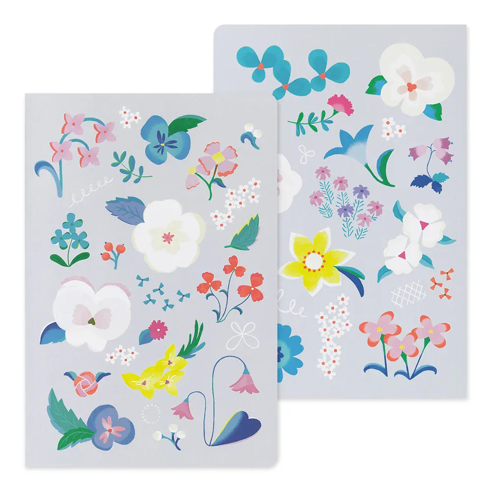 Favorite Story Notebook Midori Midori Yuru Log Notebook B6, Floral
