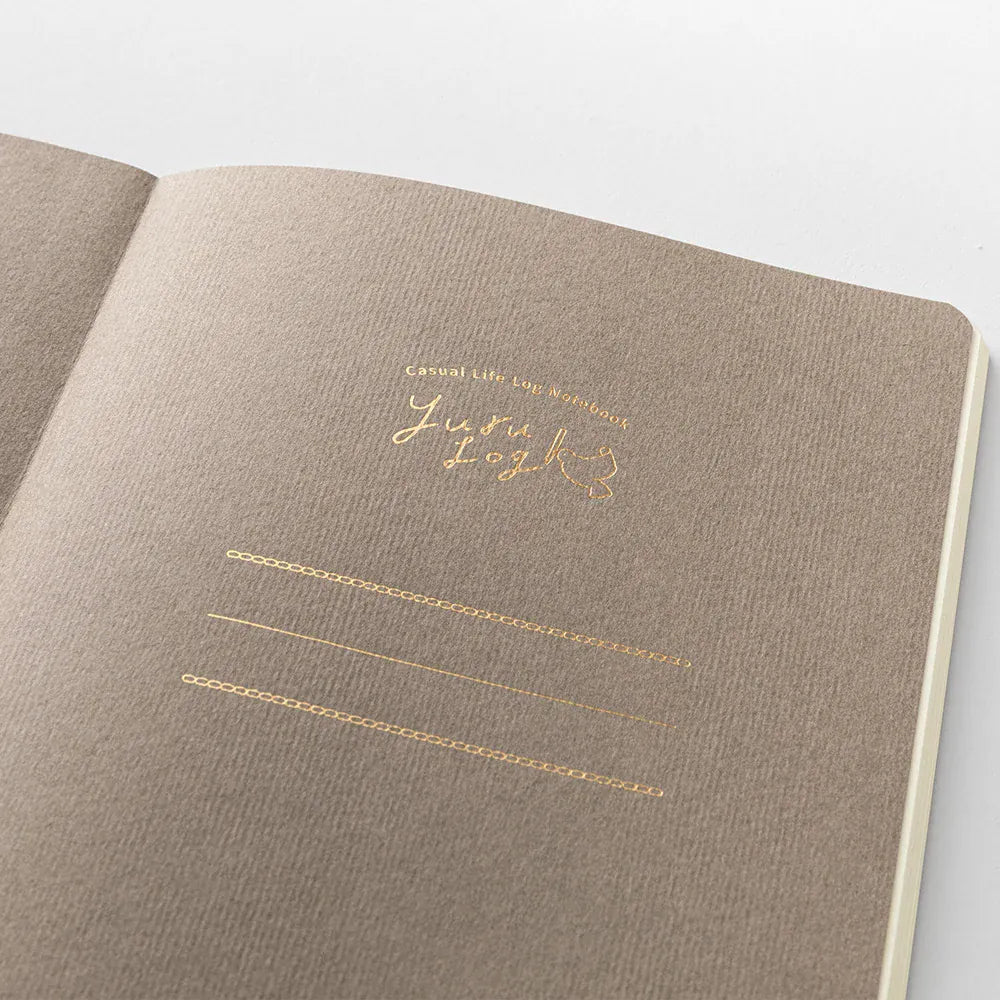 Favorite Story Notebook Midori Midori Yuru Log Notebook B6, Floral