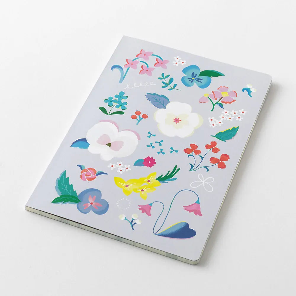 Favorite Story Notebook Midori Midori Yuru Log Notebook B6, Floral