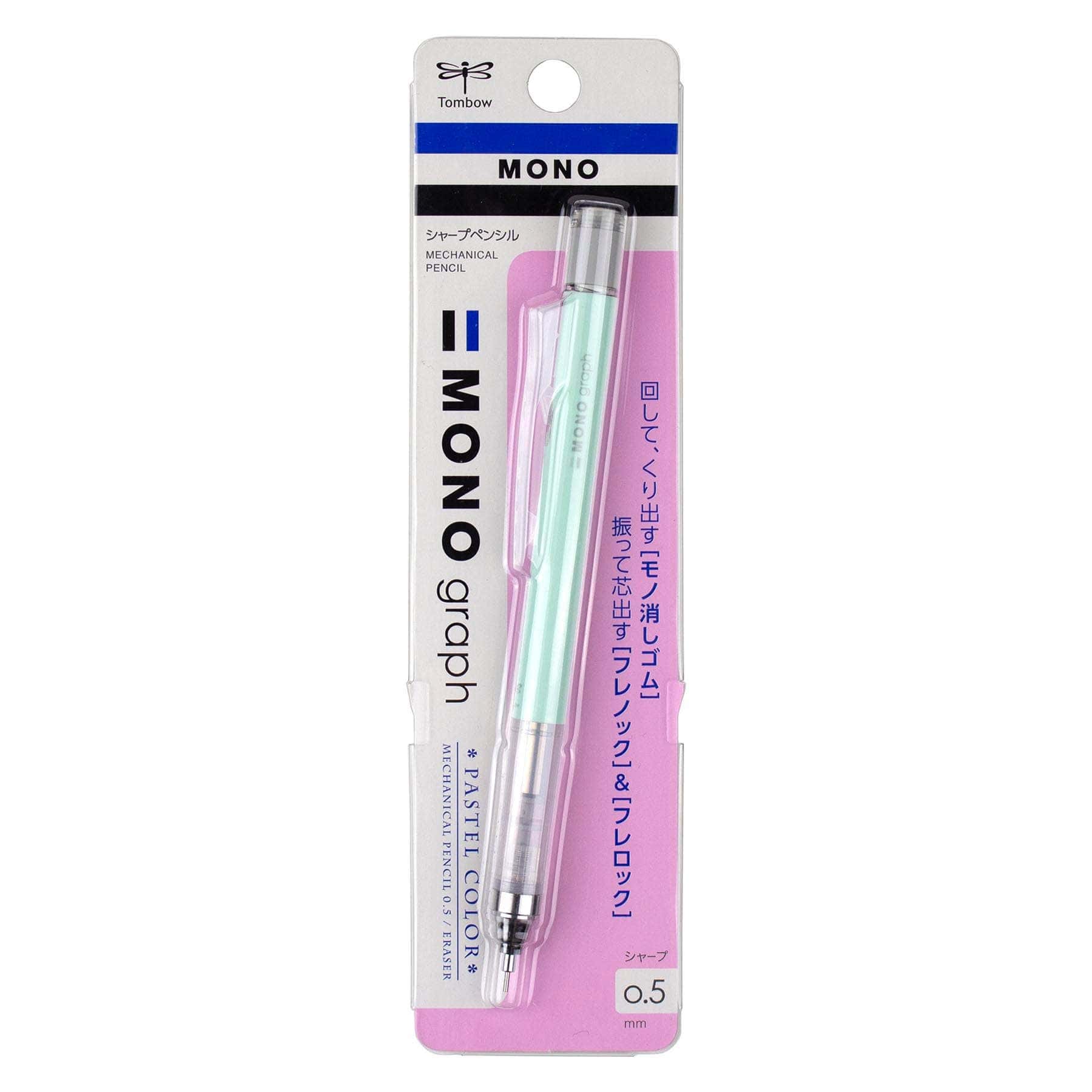 Favorite Story Tombow MONO Graph Mechanical Pencil: Pastel, Mint Green