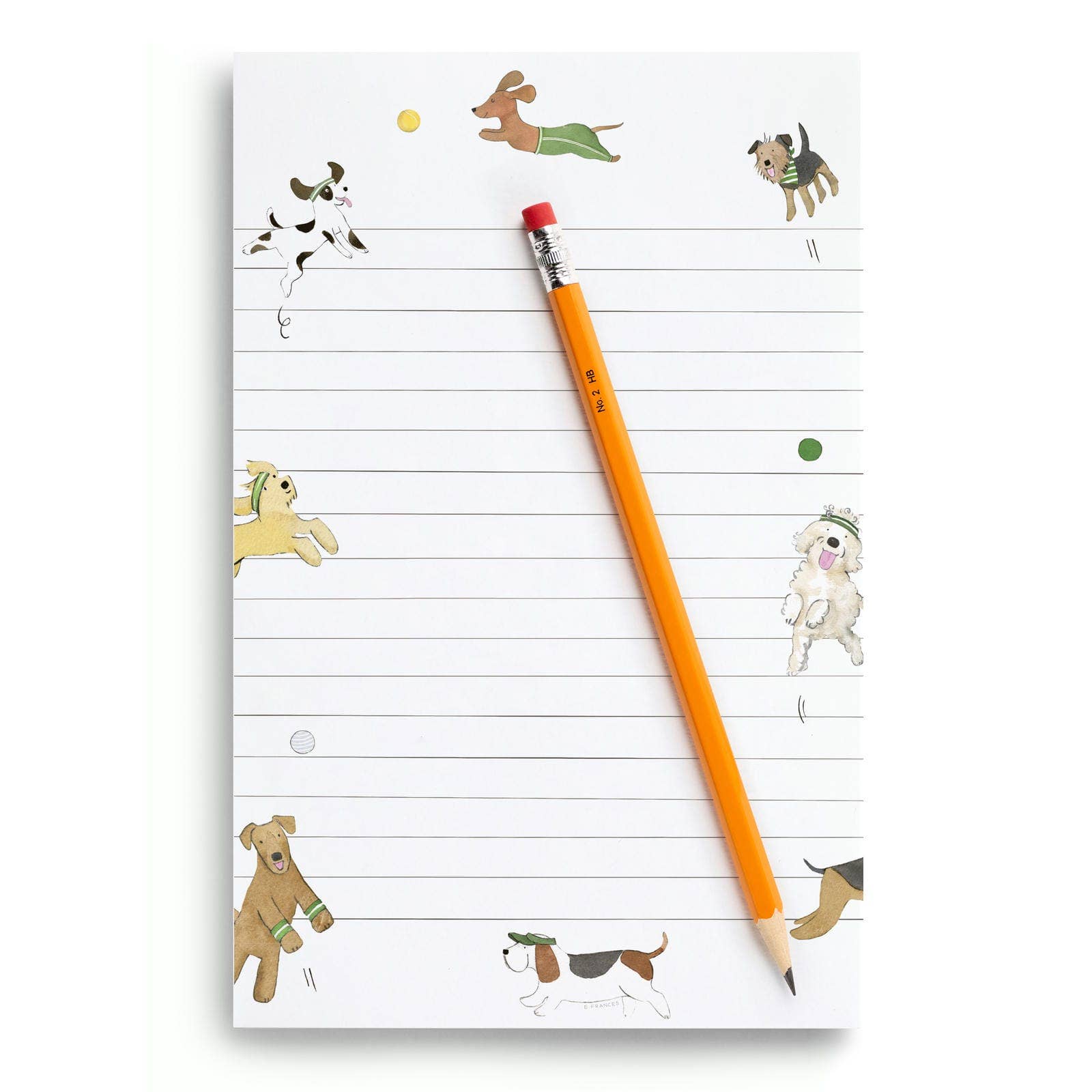 Favorite Story E. Frances Paper Off Leash Illustrated Notepad