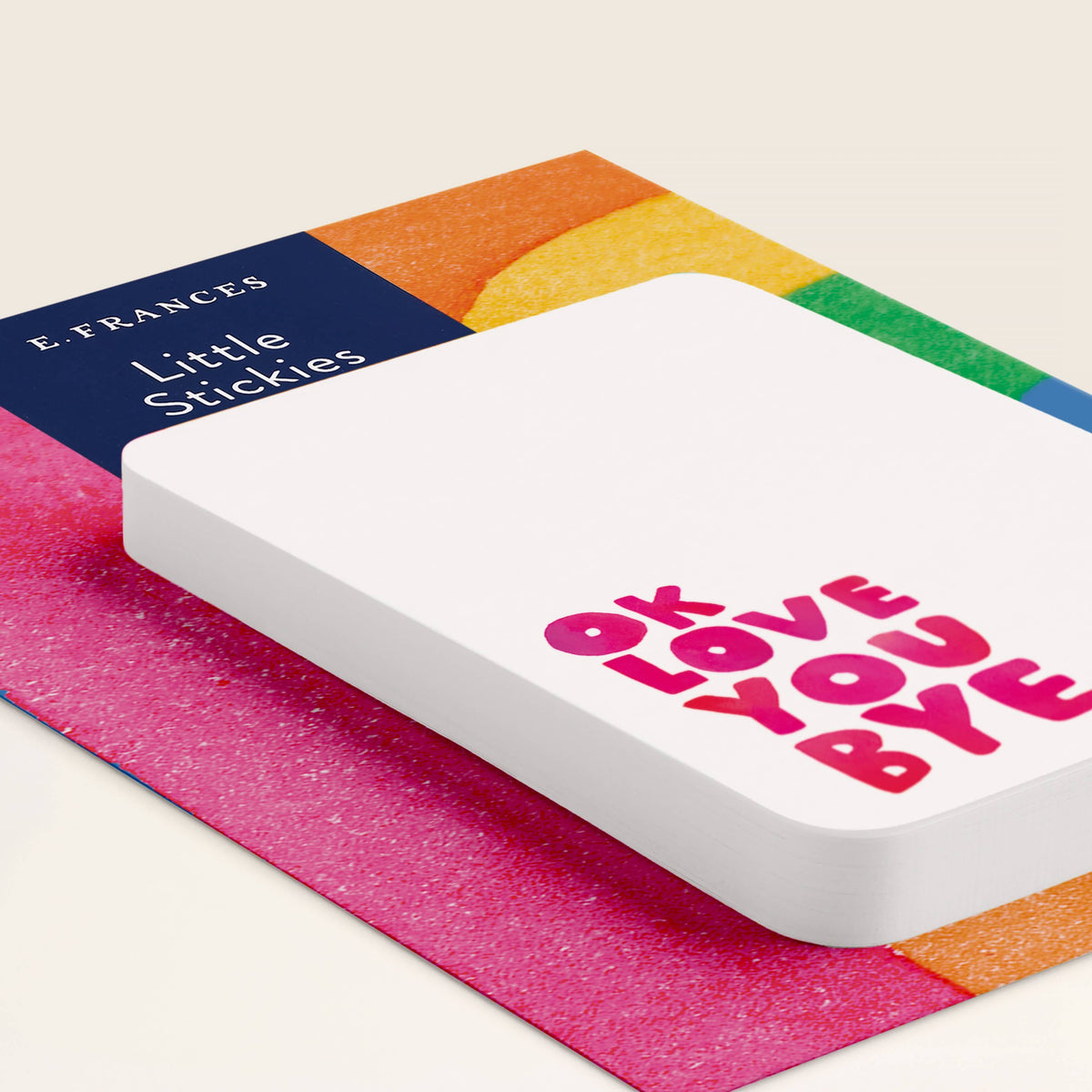 Favorite Story E. Frances Paper OkLoveYouBye Little Sticky Notes, 3M-Backed