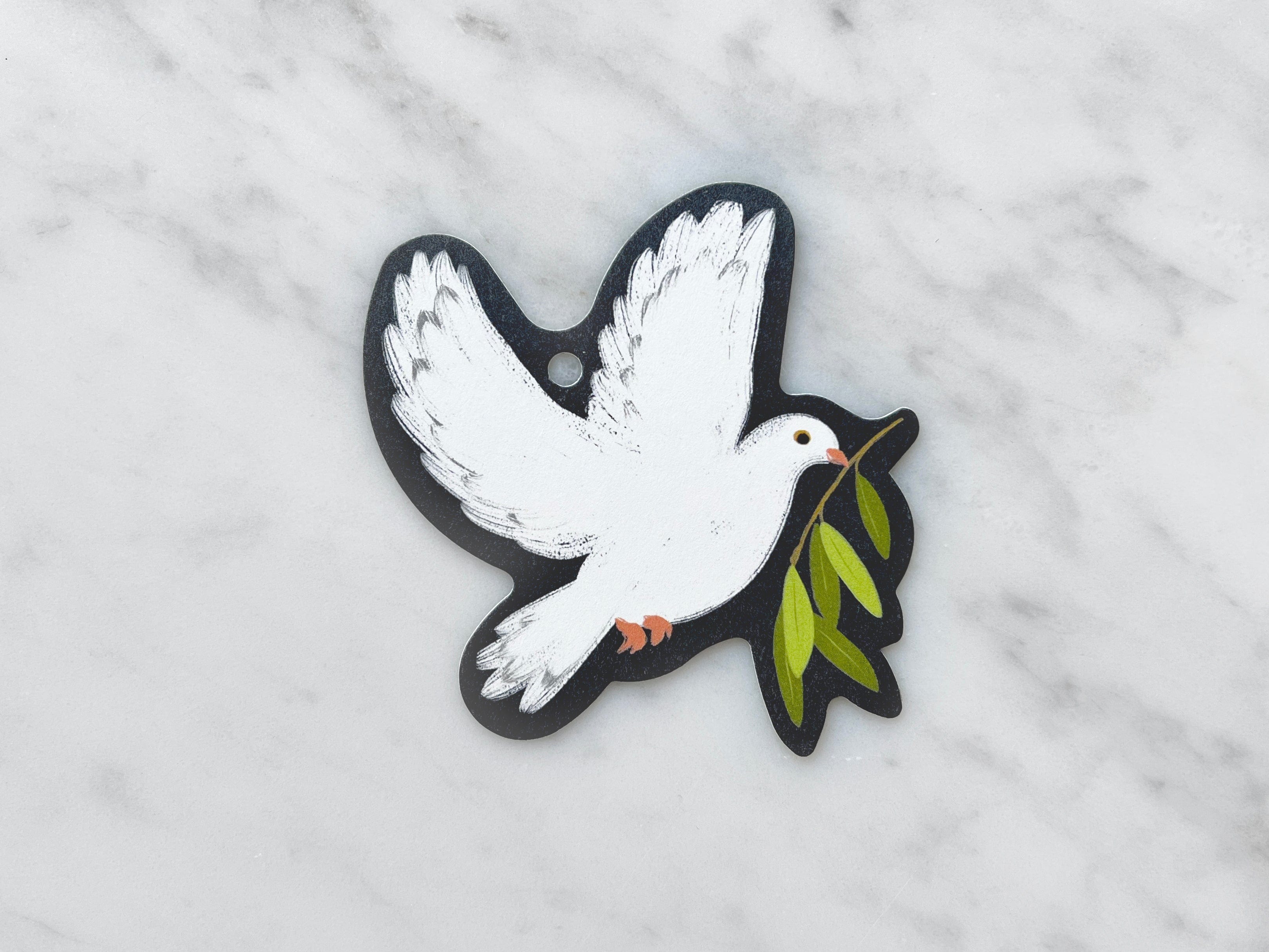 Favorite Story Gift Tags Set of 10 Peace Doves Die-Cut Gift Tags