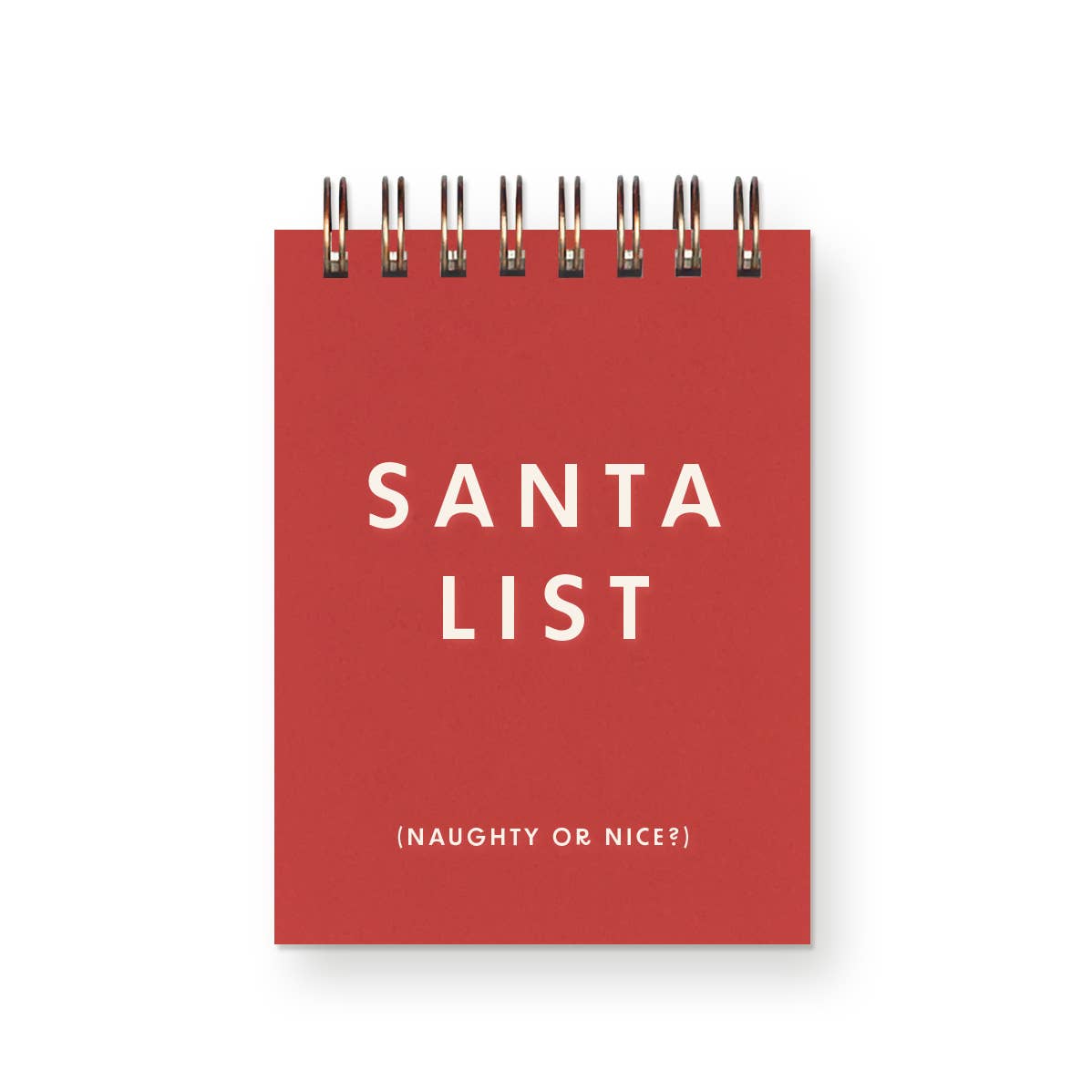 Favorite Story Ruff House Print Shop Santa List Holiday Mini Jotter Notebook