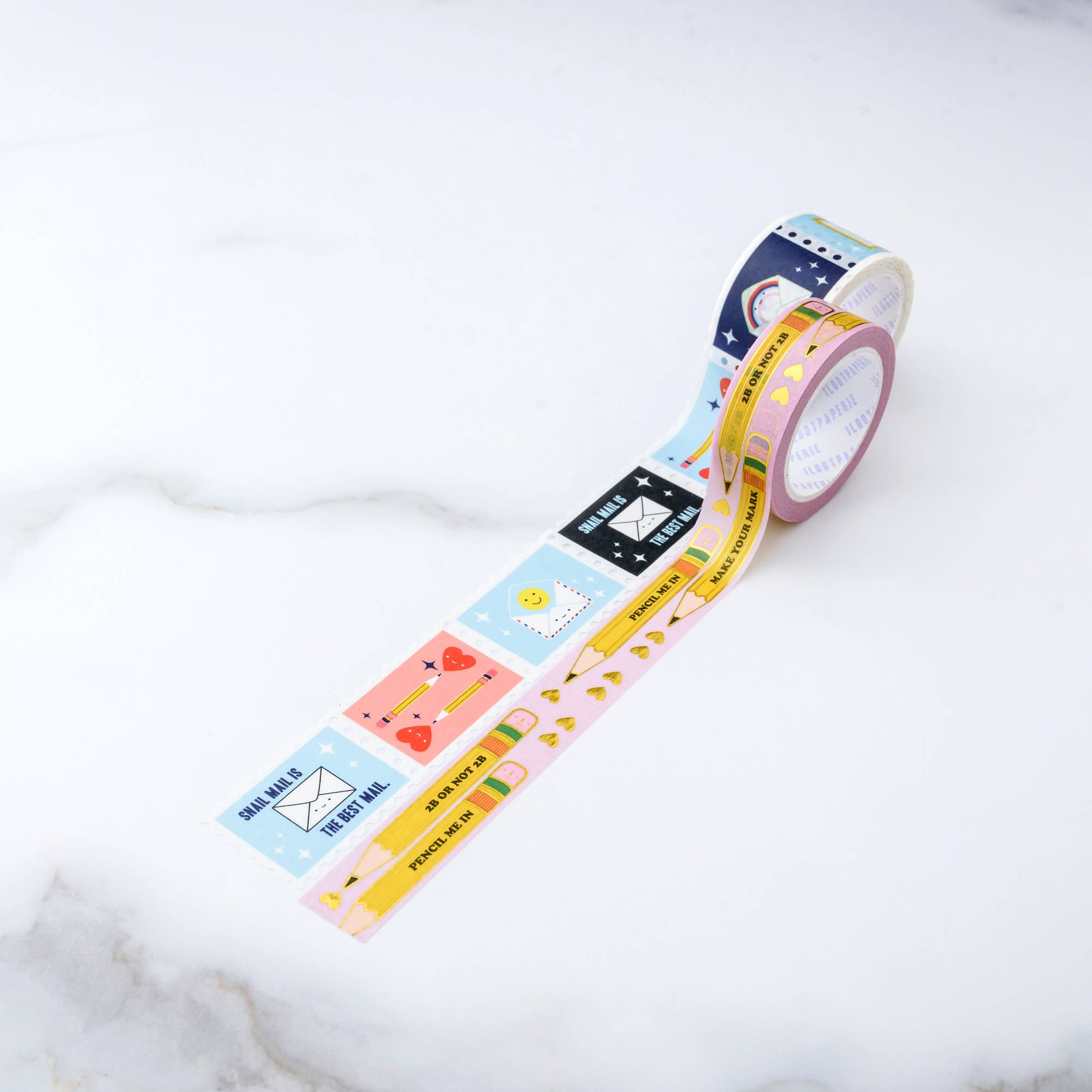 Favorite Story ILOOTPAPERIE Snail Mail Party STAMPS Washi Tape