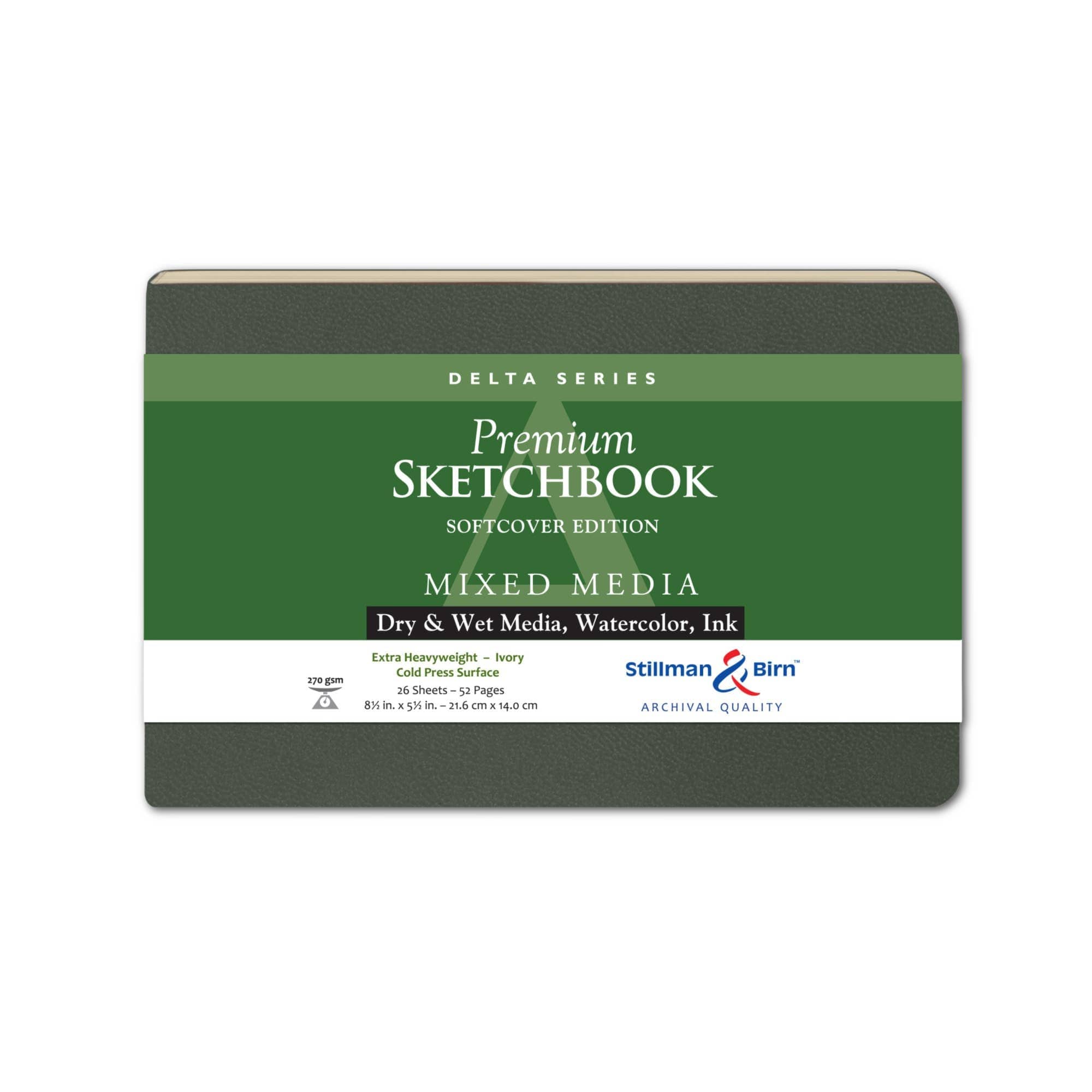 Favorite Story Exaclair Stillman & Birn Mixed Media Journal - Delta Series - Ivory