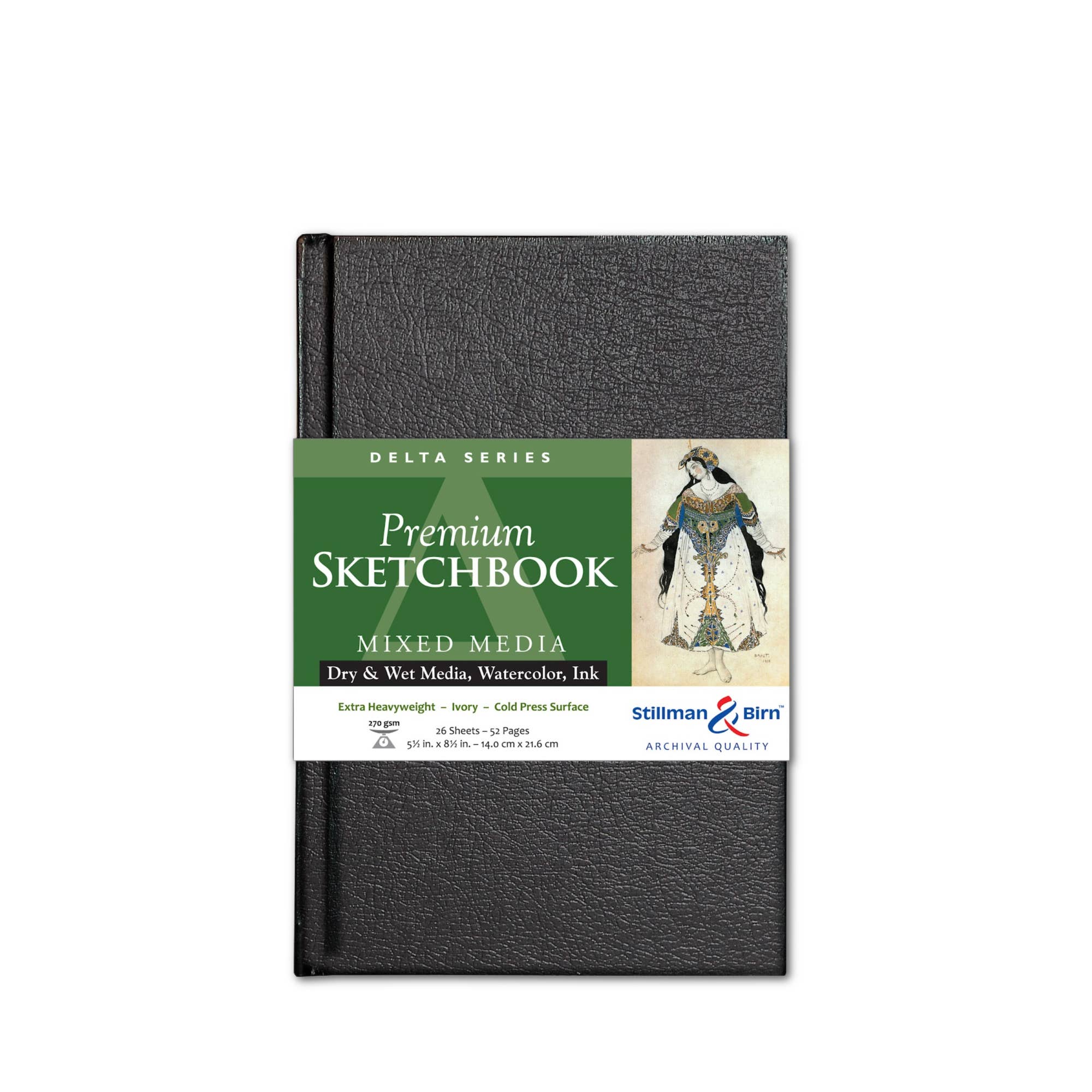 Favorite Story Exaclair Stillman & Birn Mixed Media Journal - Delta Series - Ivory