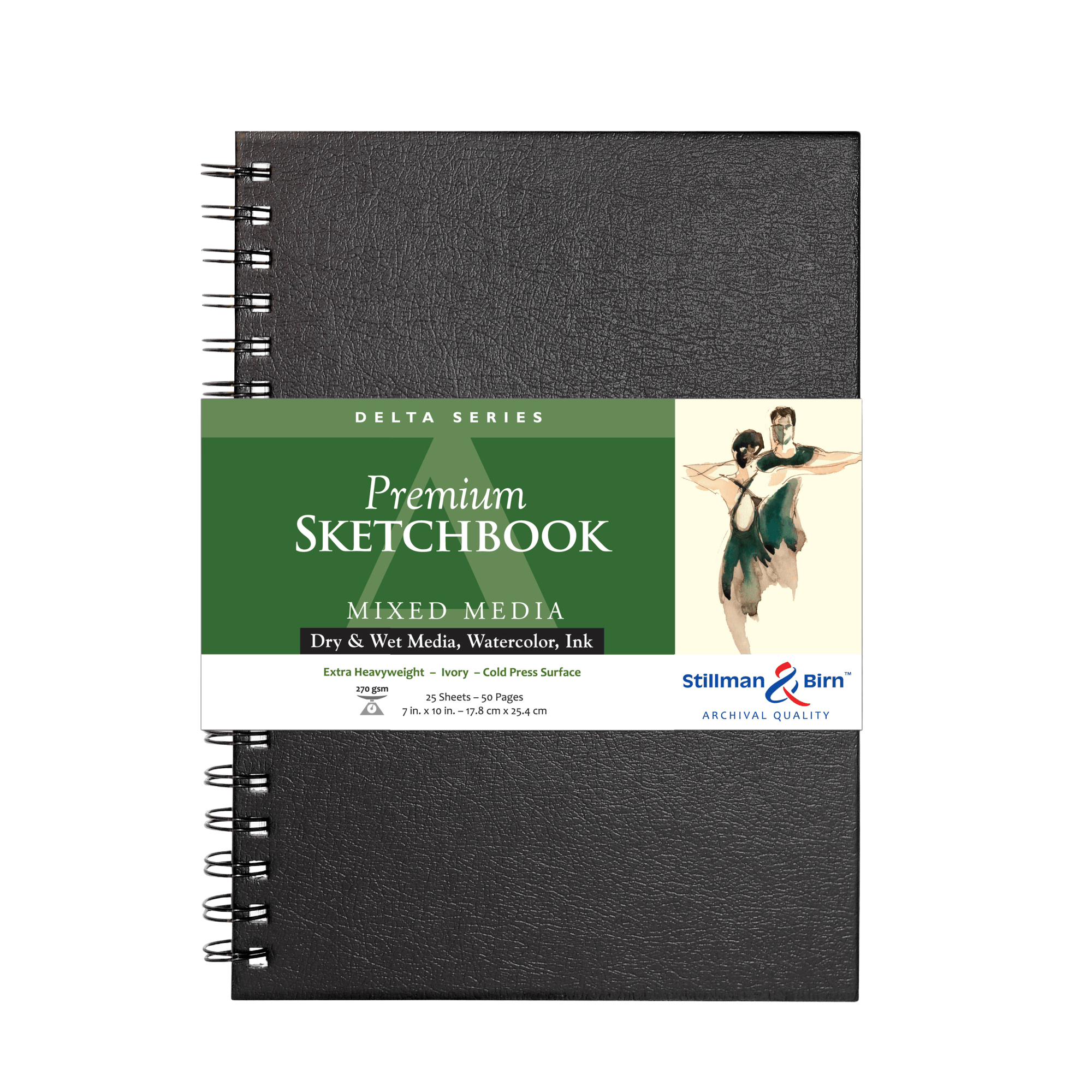 Favorite Story Exaclair Stillman & Birn Mixed Media Journal - Delta Series - Ivory