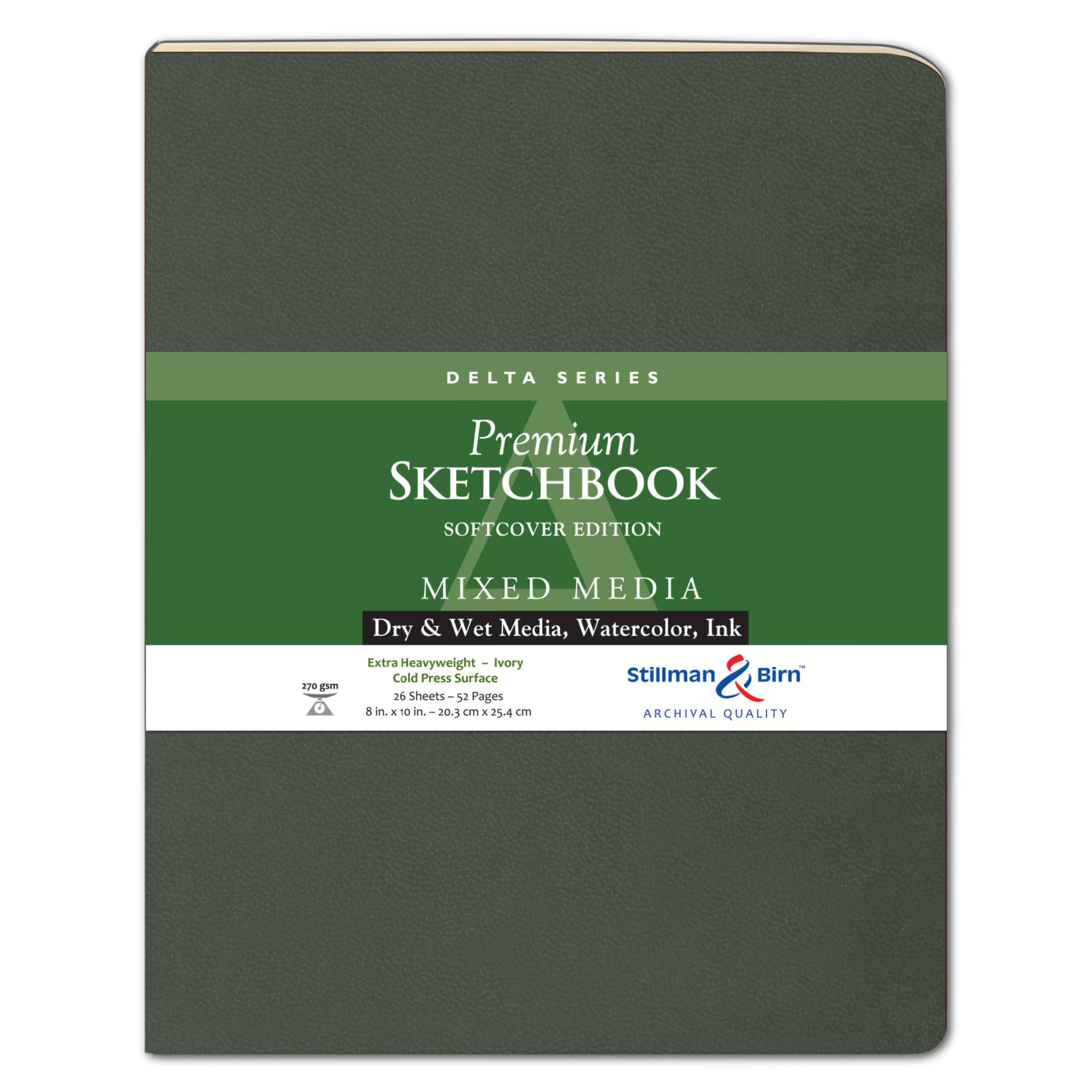 Favorite Story Exaclair Stillman & Birn Mixed Media Journal - Delta Series - Ivory