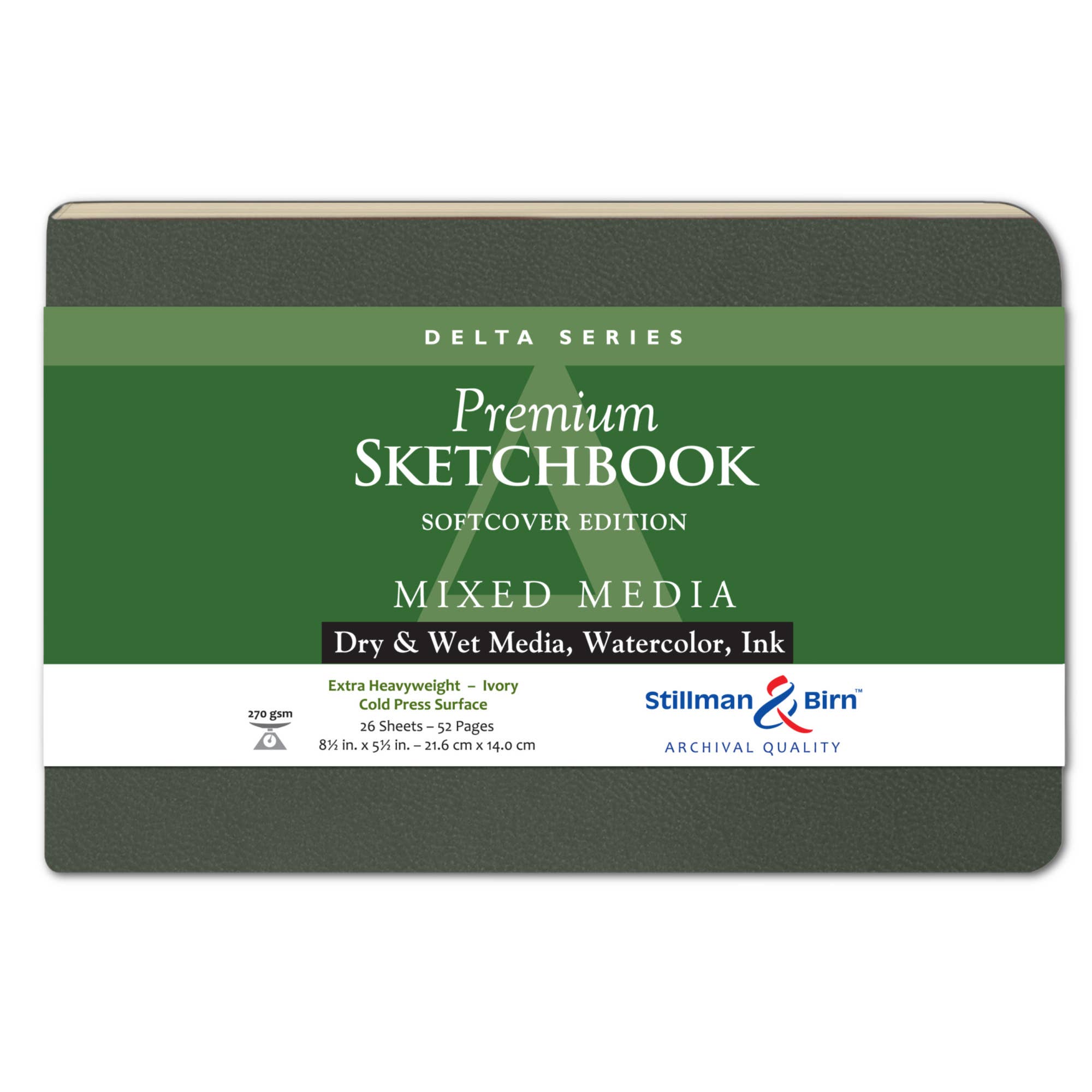 Favorite Story Exaclair Stillman & Birn Mixed Media Journal - Delta Series - Ivory