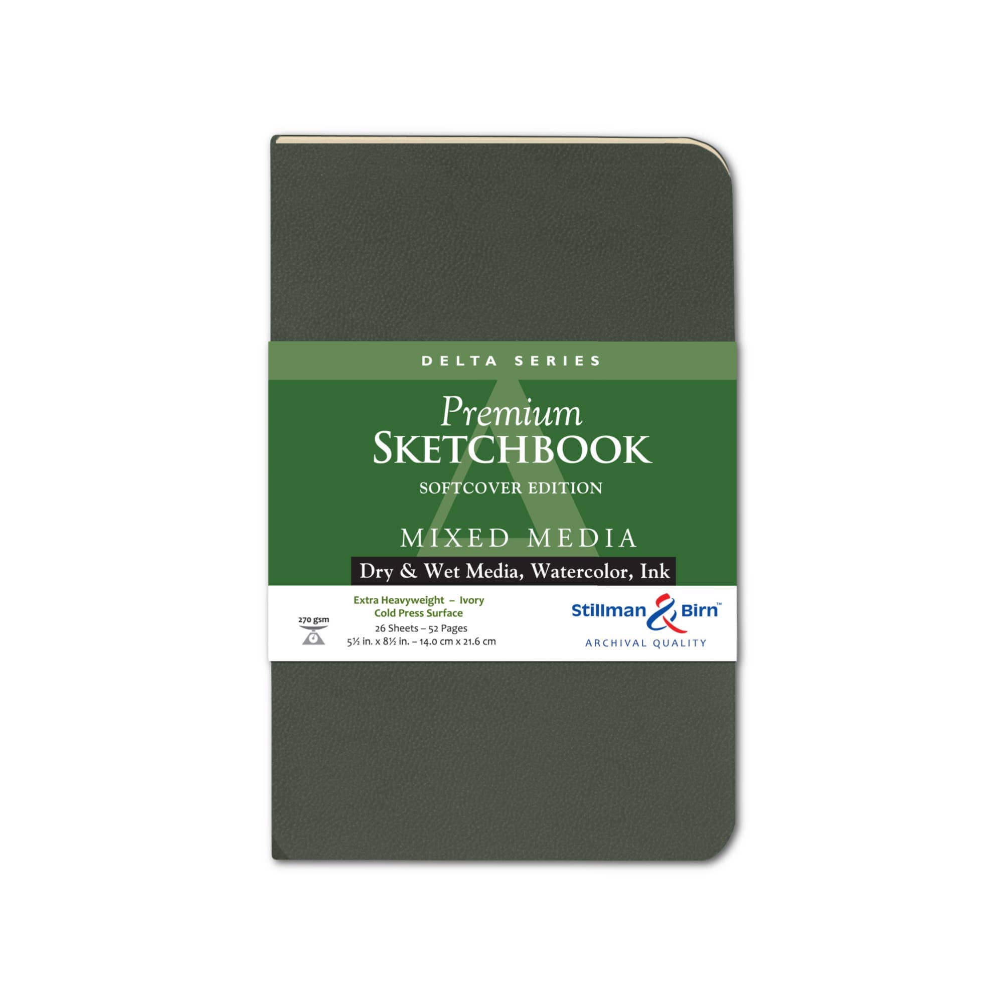 Favorite Story Exaclair Stillman & Birn Mixed Media Journal - Delta Series - Ivory