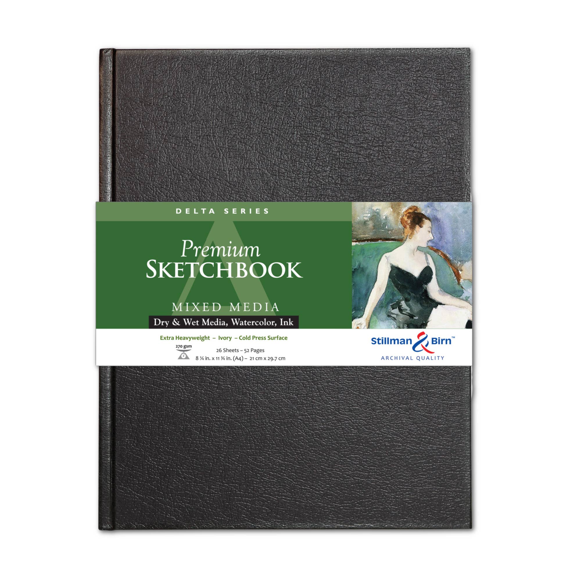 Favorite Story Exaclair Stillman & Birn Mixed Media Journal - Delta Series - Ivory