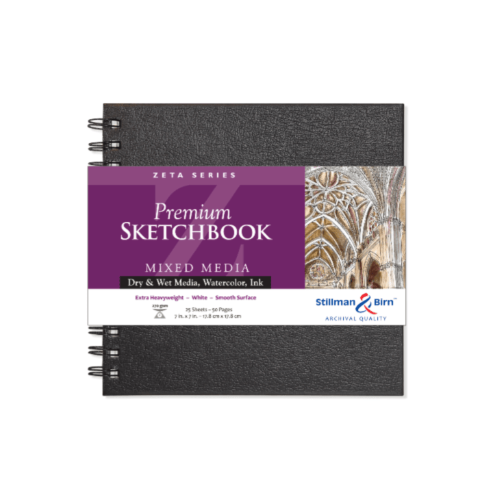 Favorite Story Exaclair Stillman & Birn Mixed Media Sketchbook -Zeta Series