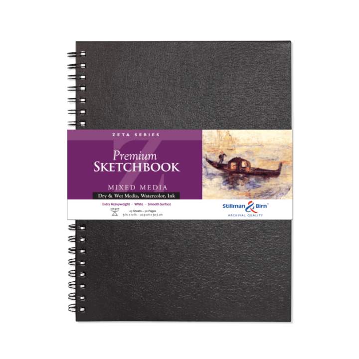 Favorite Story Exaclair Stillman & Birn Mixed Media Sketchbook -Zeta Series