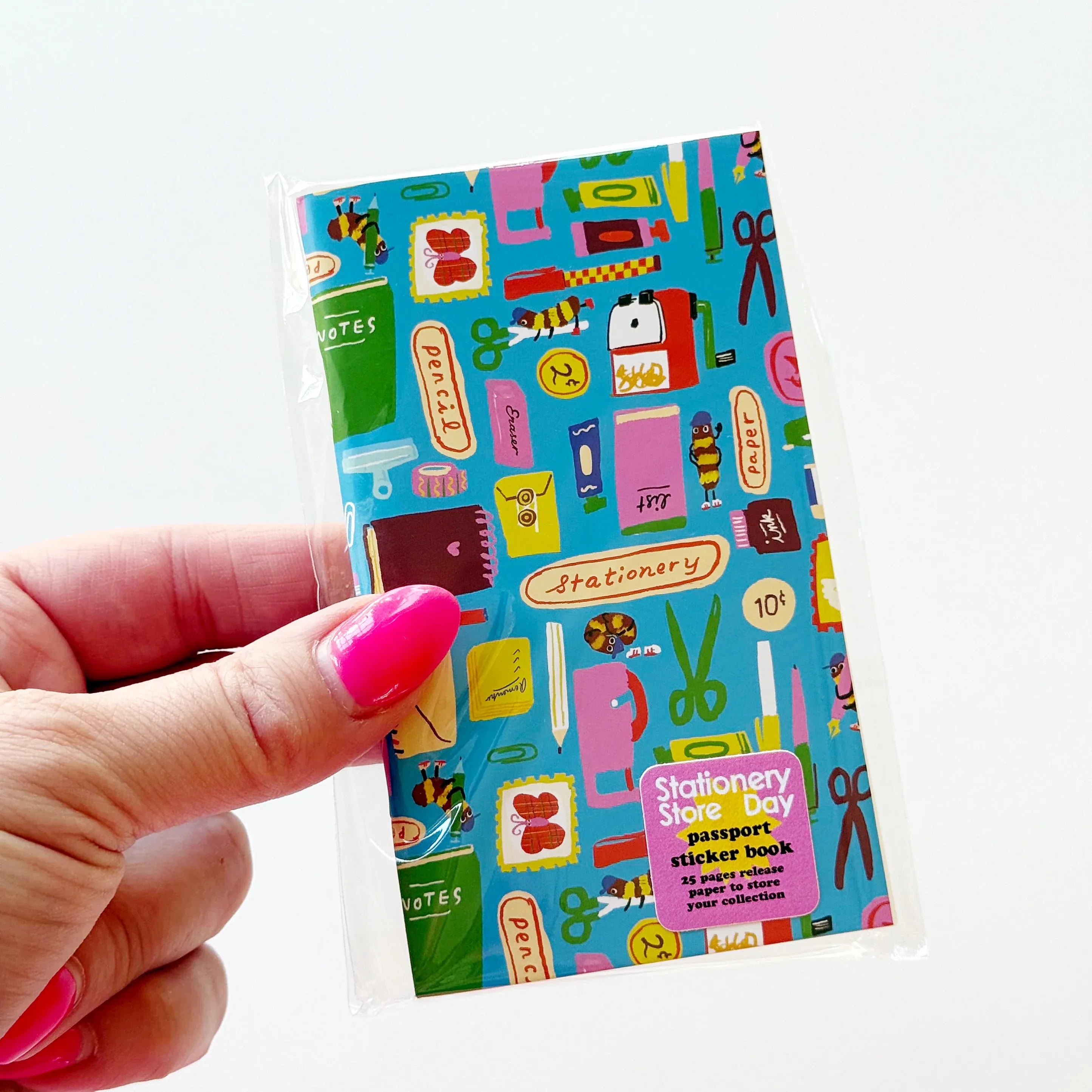 Favorite Story Sticker Book Stationery Store Day Supply Chain Mini Passport Sticker Book