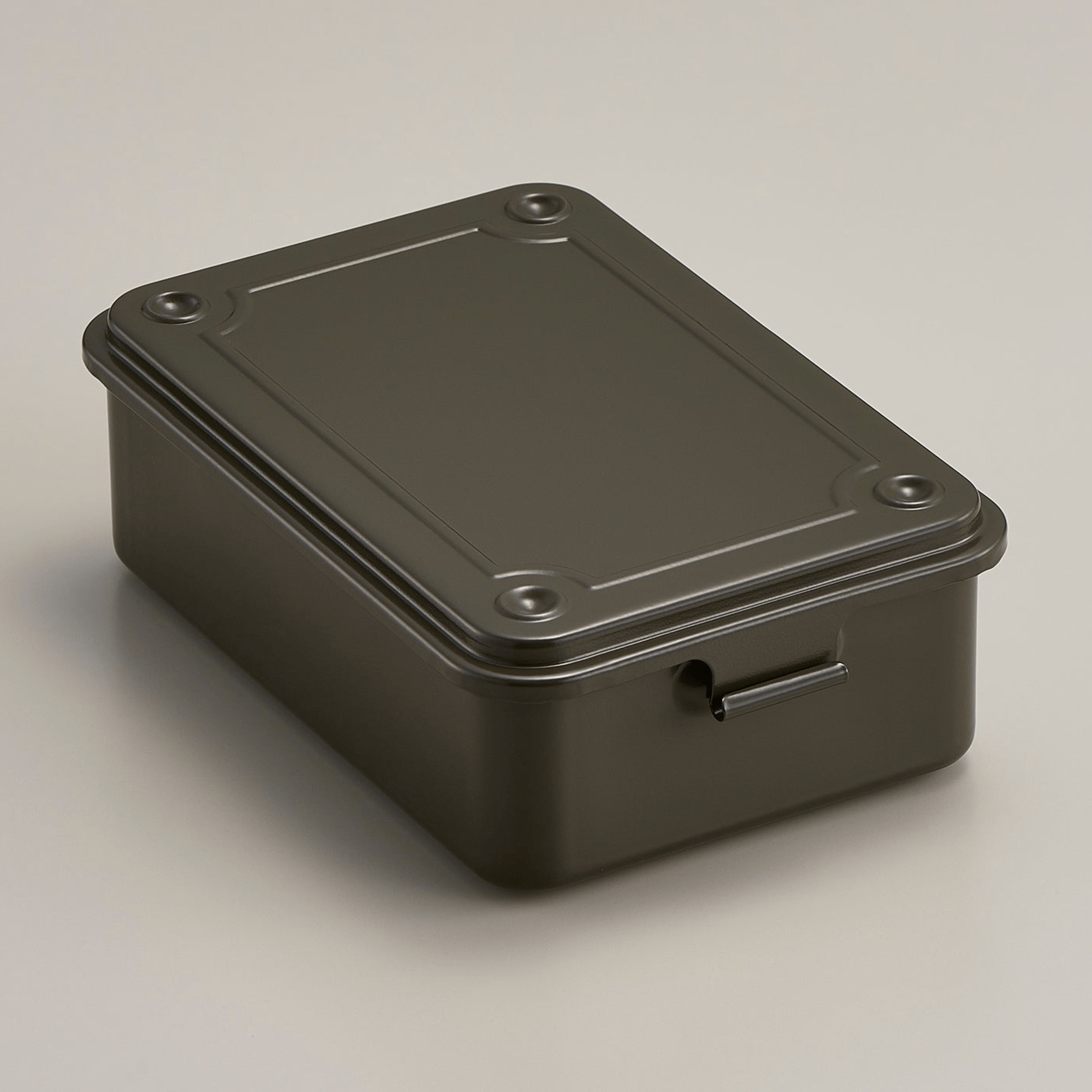 Favorite Story Ameico Military Green Toyo - Steel Stackable Storage Box T-150