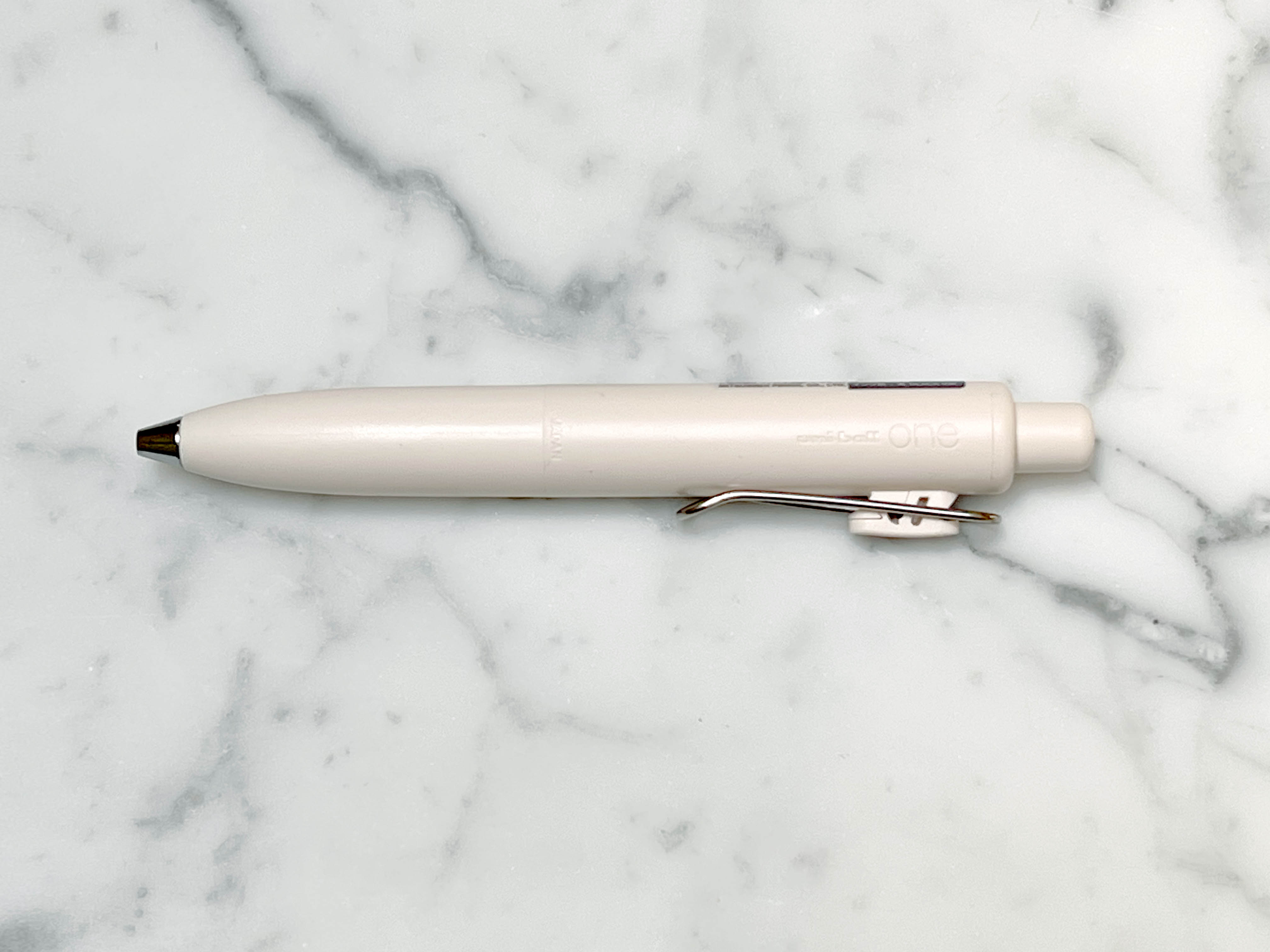 Favorite Story gel pen Muji Uni-Ball One P Gel Pen, 0.5mm Black
