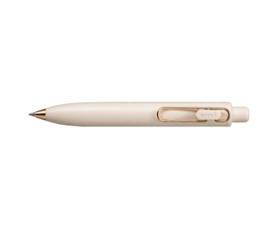 Favorite Story gel pen uniball Yogurt with Rose Gold, .5mm Uni-Ball One P Gel Pen
