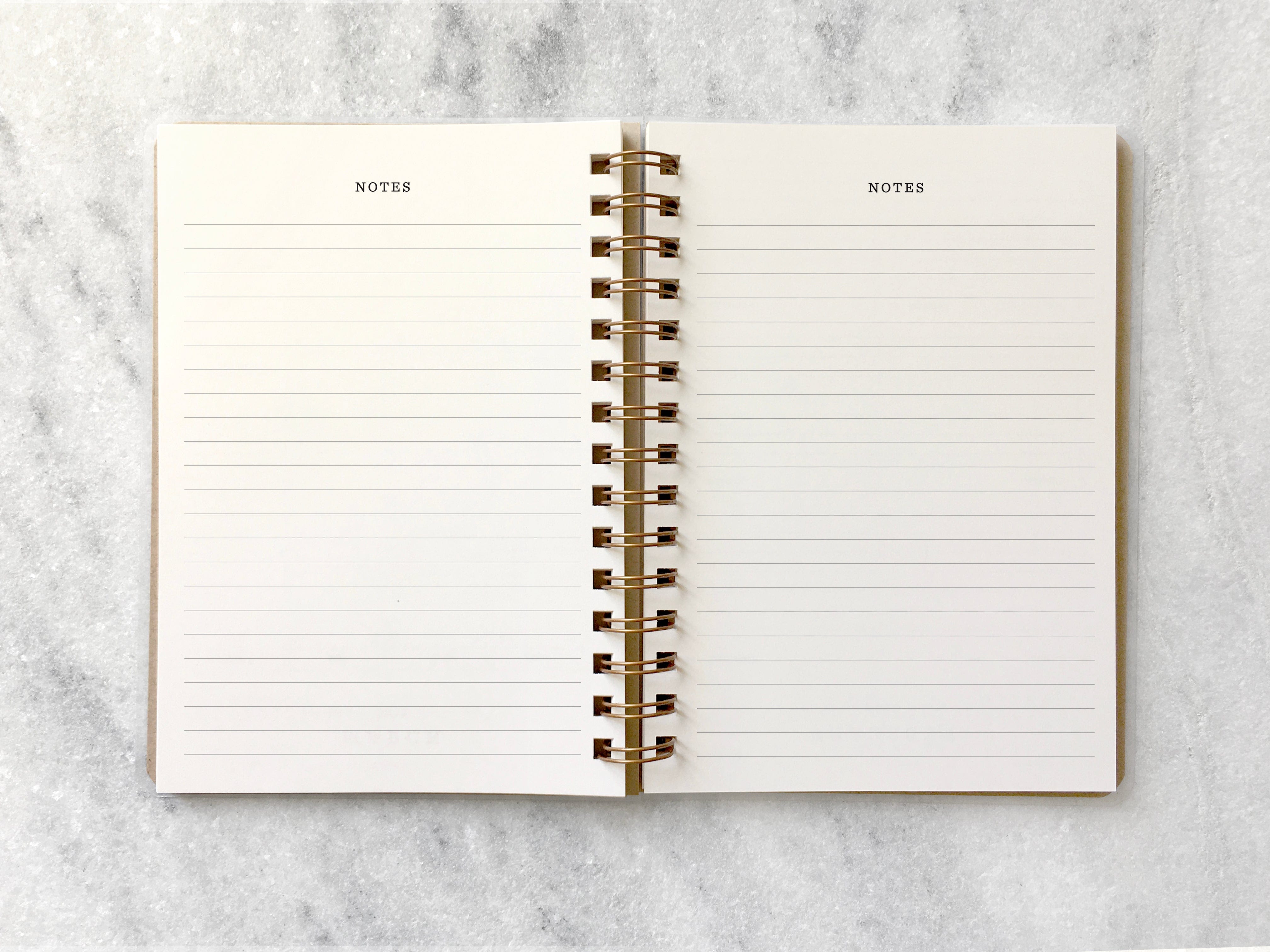 Favorite Story Planner Monogram 12-month Planner - Kraft