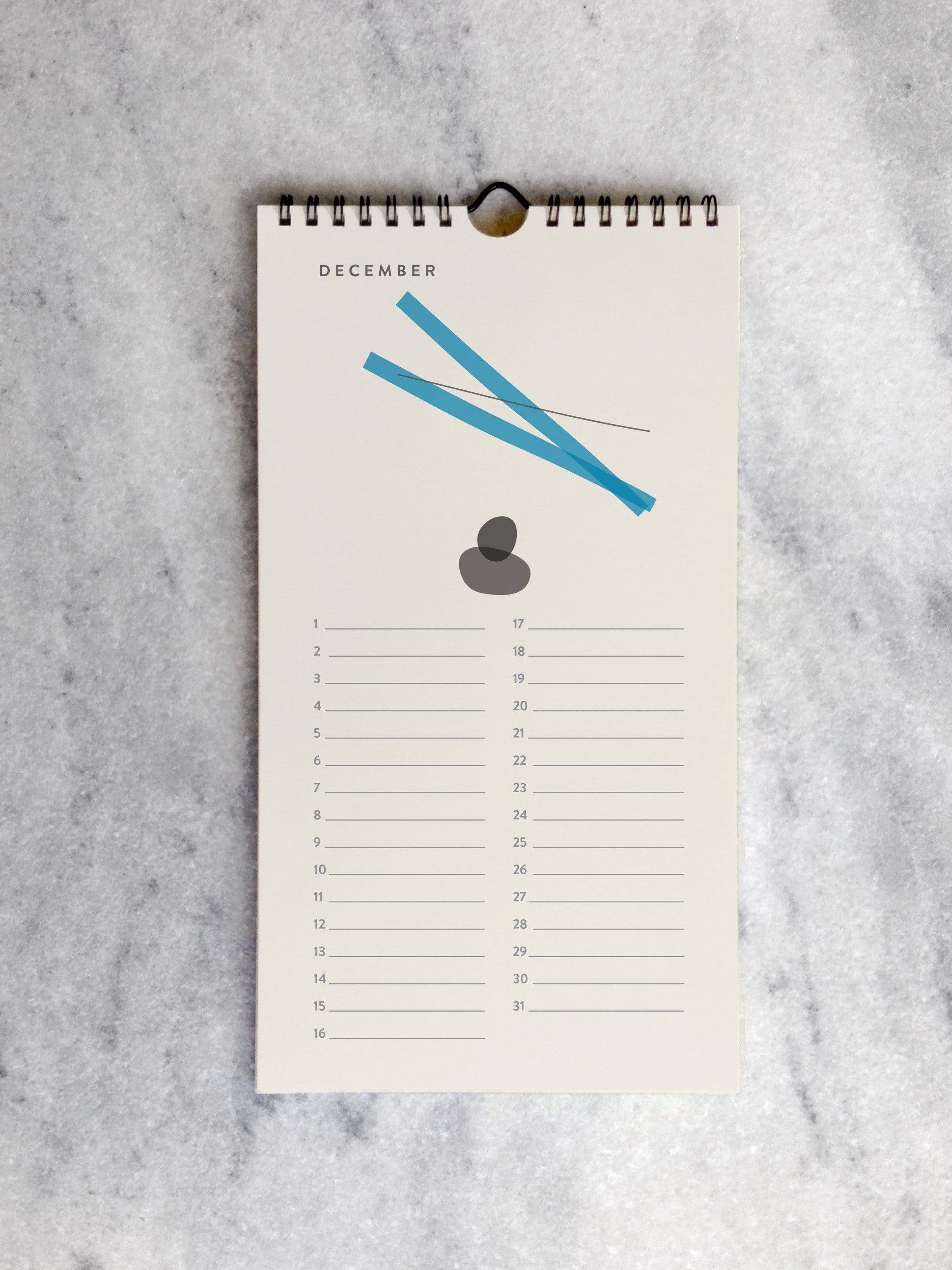 Calendar Favorite Story Abstract Art Celebration Calendar