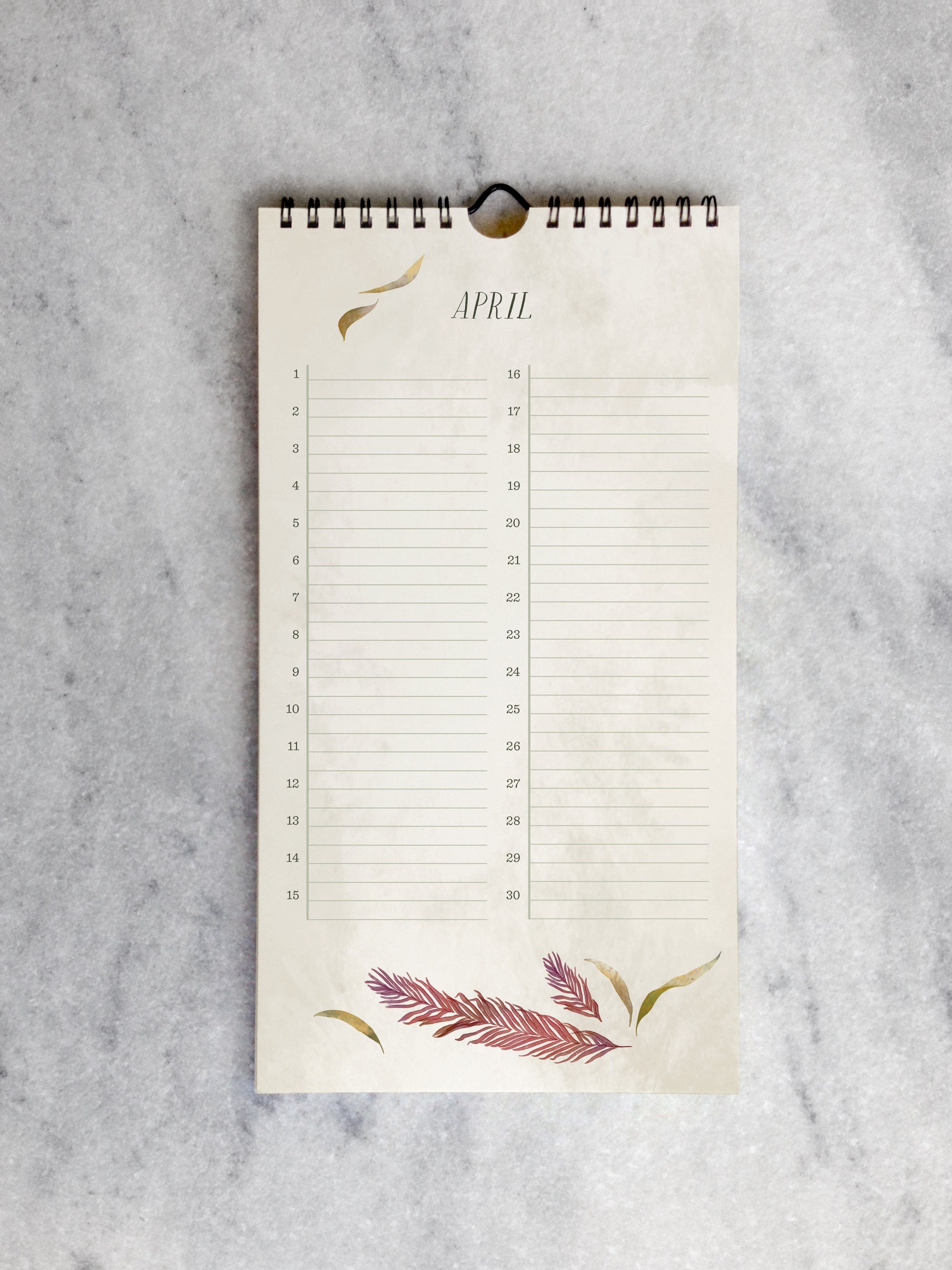 Favorite Story Celebration Calendar Field Flowers Celebration Calendar