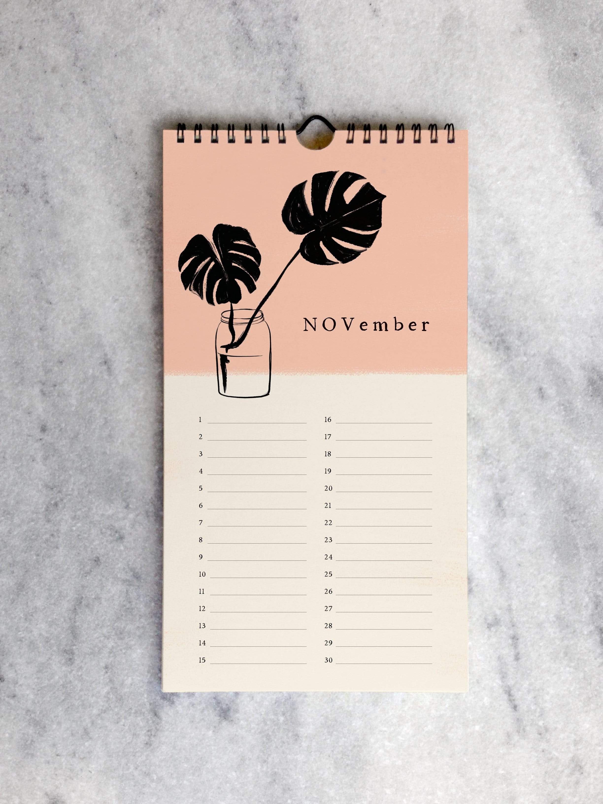 Perpetual/Birthday Calendar Favorite Story House Plants Celebration Calendar
