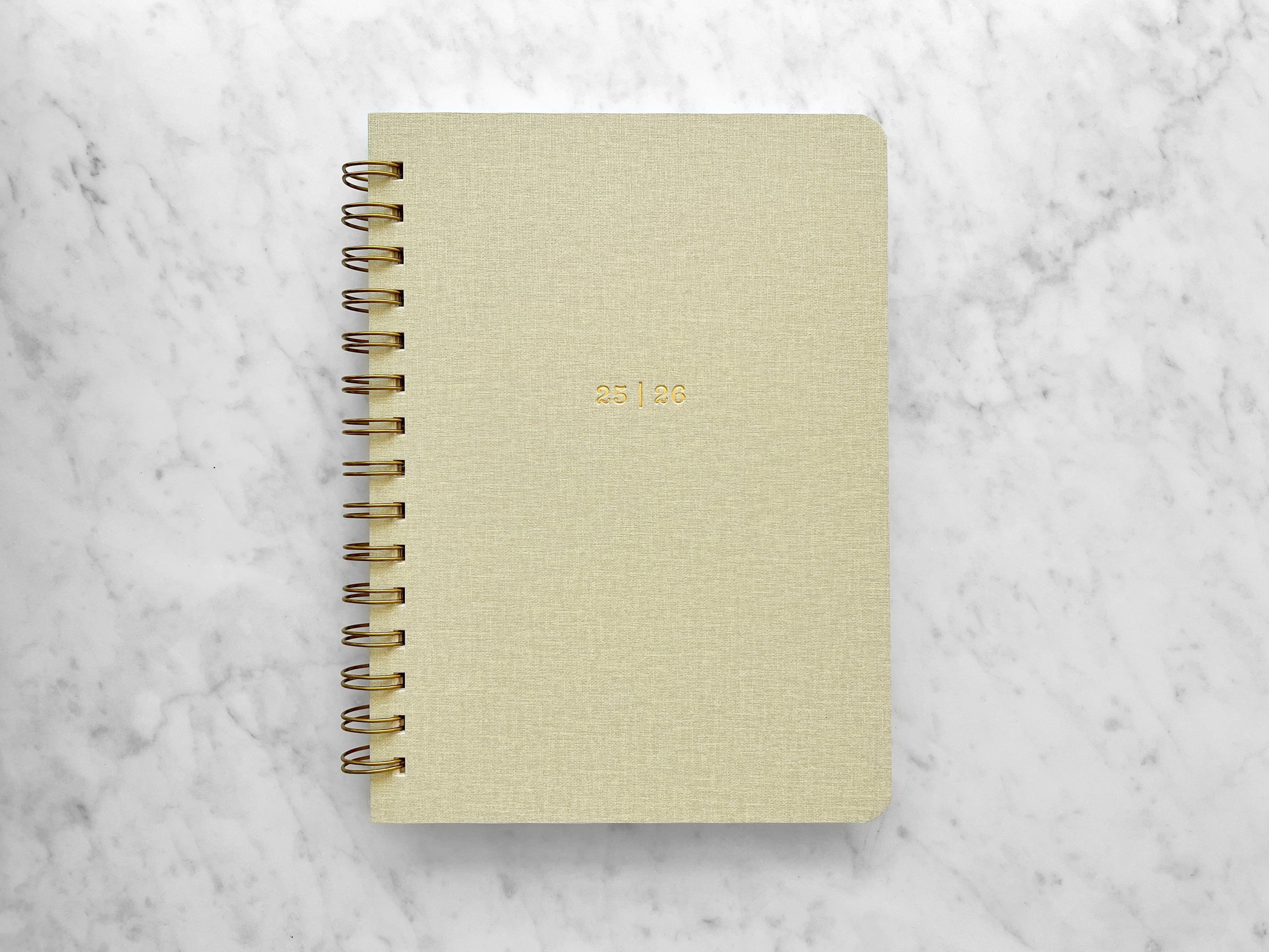 Favorite Story Planner Favorite Story 12-Month Planner, Beige Bookcloth