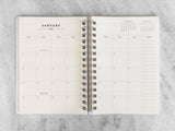 Favorite Story Hardcover Planner "24 | 25" 12-Month Planner - Chartreuse Board Cover