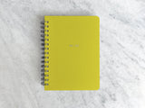 Favorite Story Hardcover Planner "24 | 25" Aug 2024 - July 2025 / chartreuse 12-Month Planner - Hot Pink Board Cover