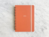 Favorite Story Hardcover Planner "2024" Aug 2024 - July 2025 / Cayenne 12-Month Planner - Ivory Hard Cover