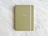 Favorite Story Hardcover Planner "2024" Aug 2024 - July 2025 / Cypress 12-Month Planner - Ivory Hard Cover