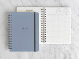 Favorite Story Hardcover Planner "2024" Aug 2024 - July 2025 / Periwinkle 12-Month Planner - Ivory Hard Cover