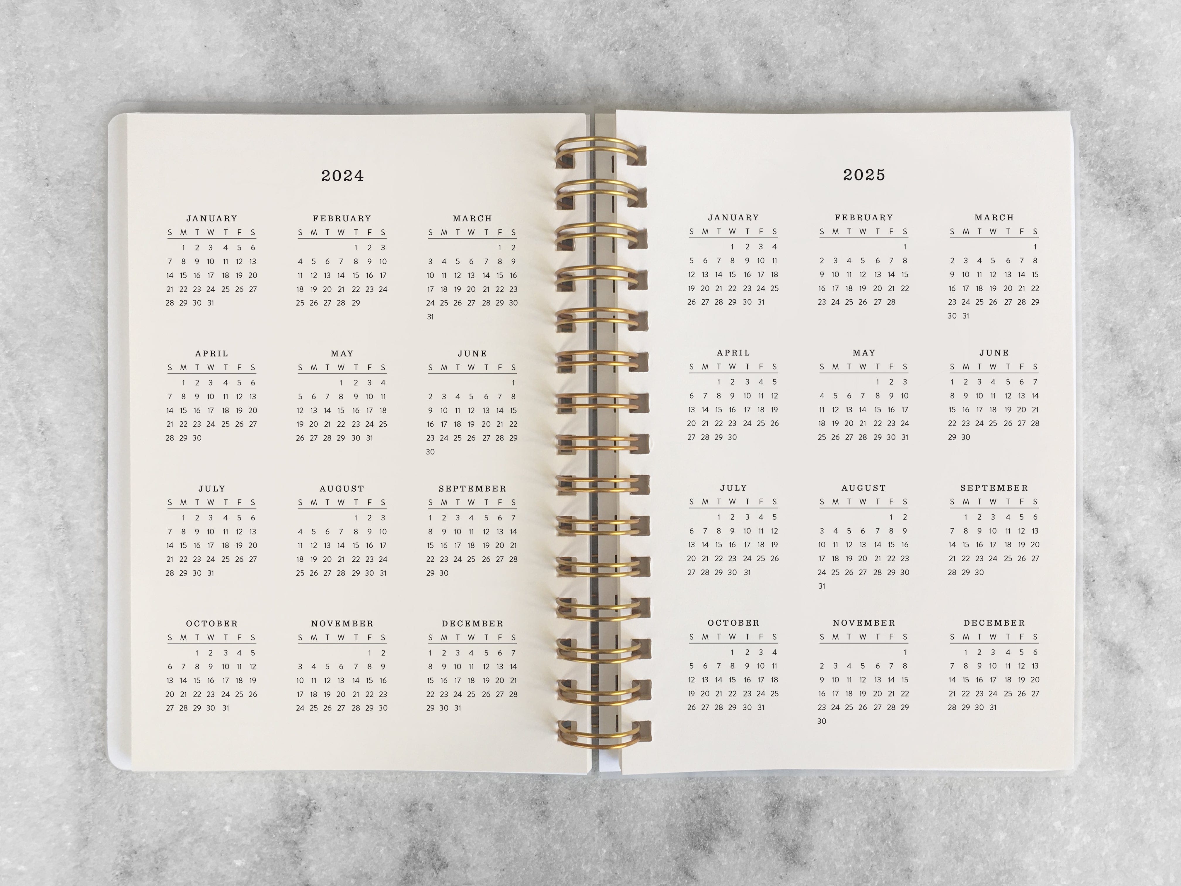 Favorite Story Hardcover Planner "24 | 25" 12-Month Planner - Mint Board Cover